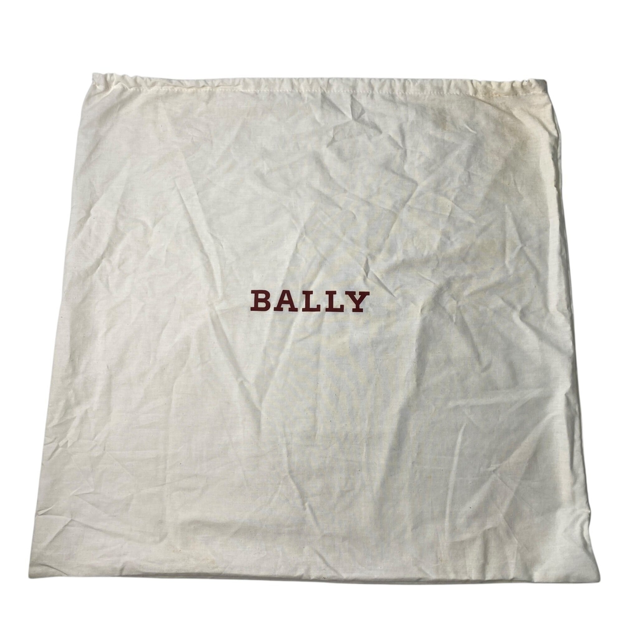 Bally Grayish Leather Handbag (Pre-Owned)
