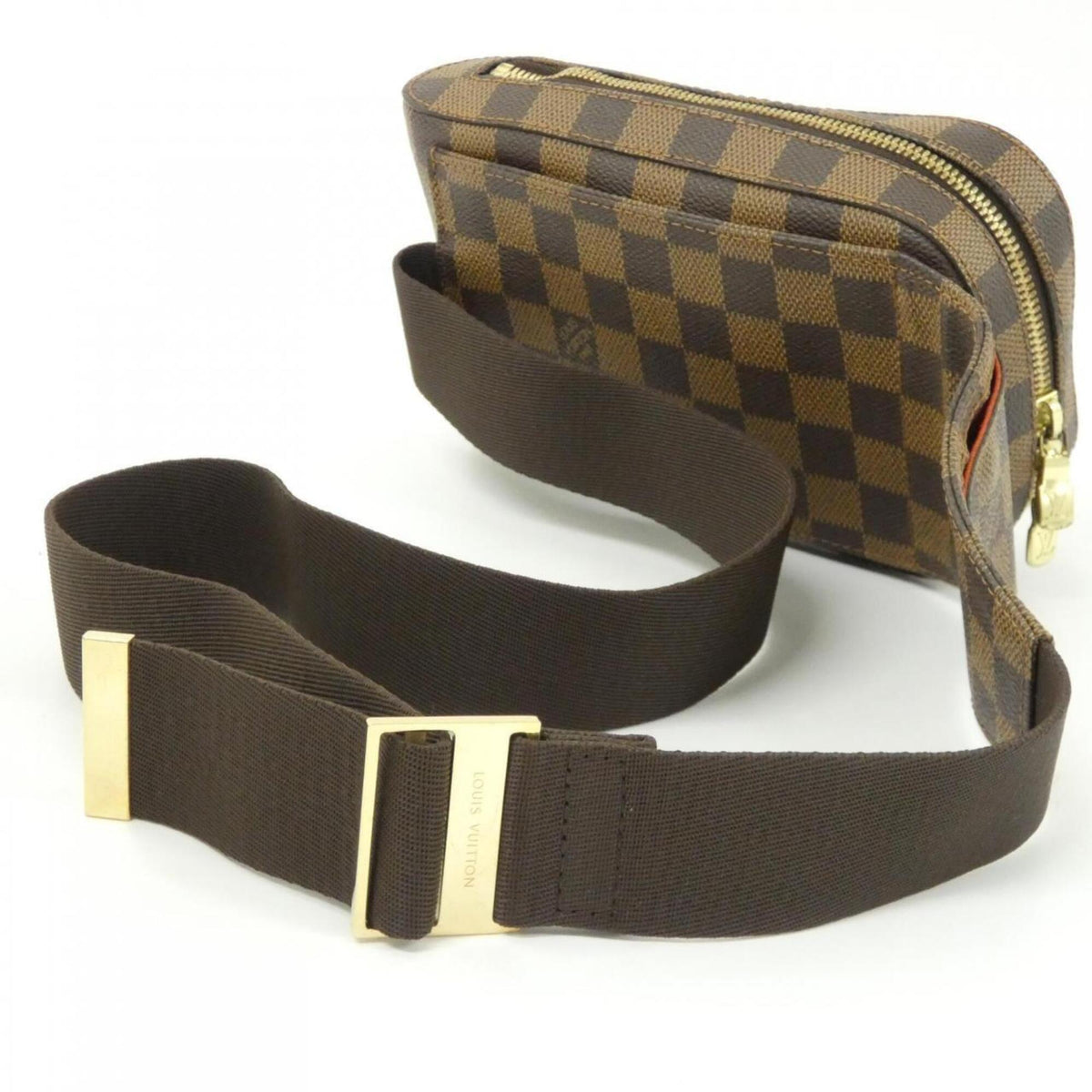 Louis Vuitton Damier Ebene Coated Canvas Shoulder Bag (Pre-Owned)