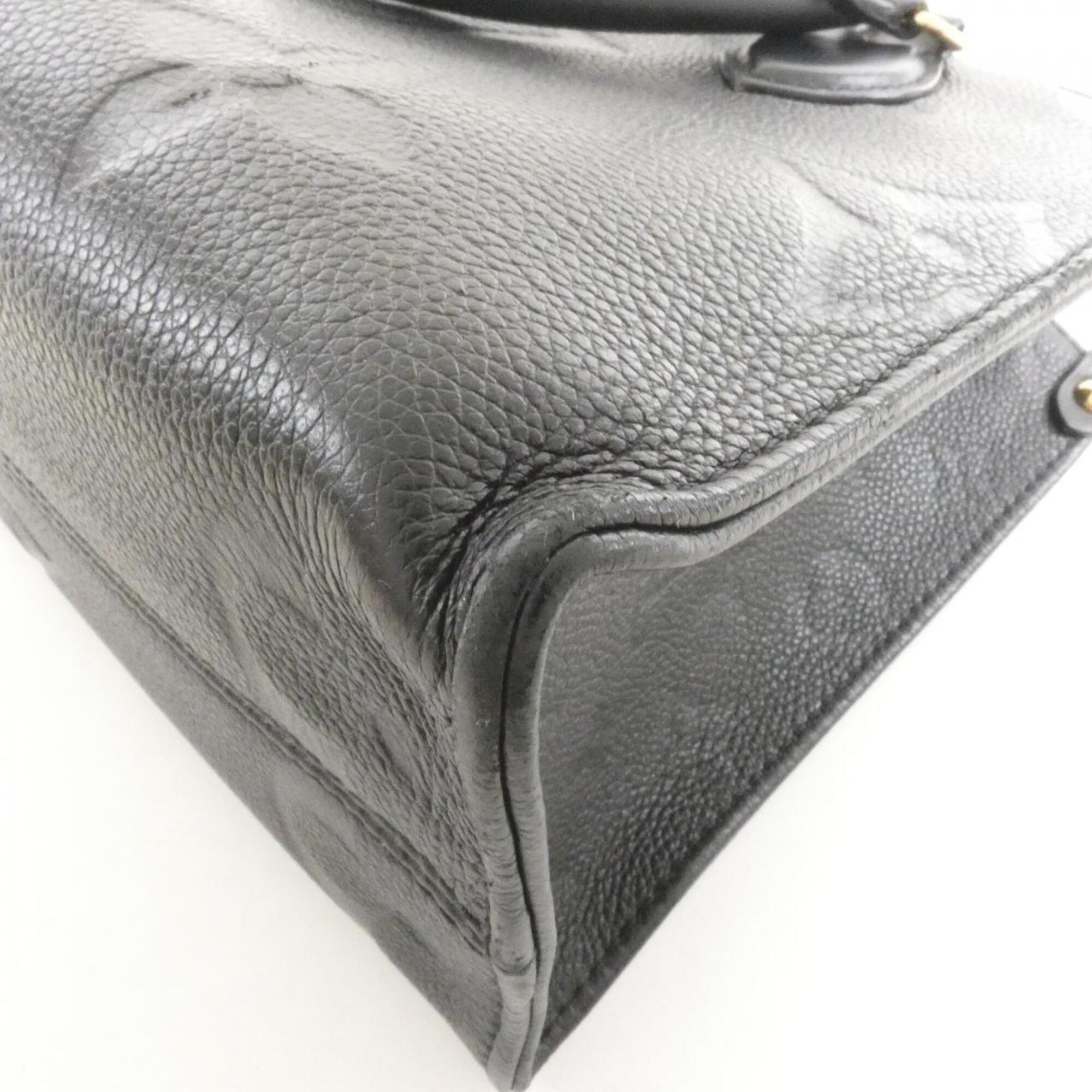 Louis Vuitton Black Monogram Empreinte Handbag (Pre-Owned)
