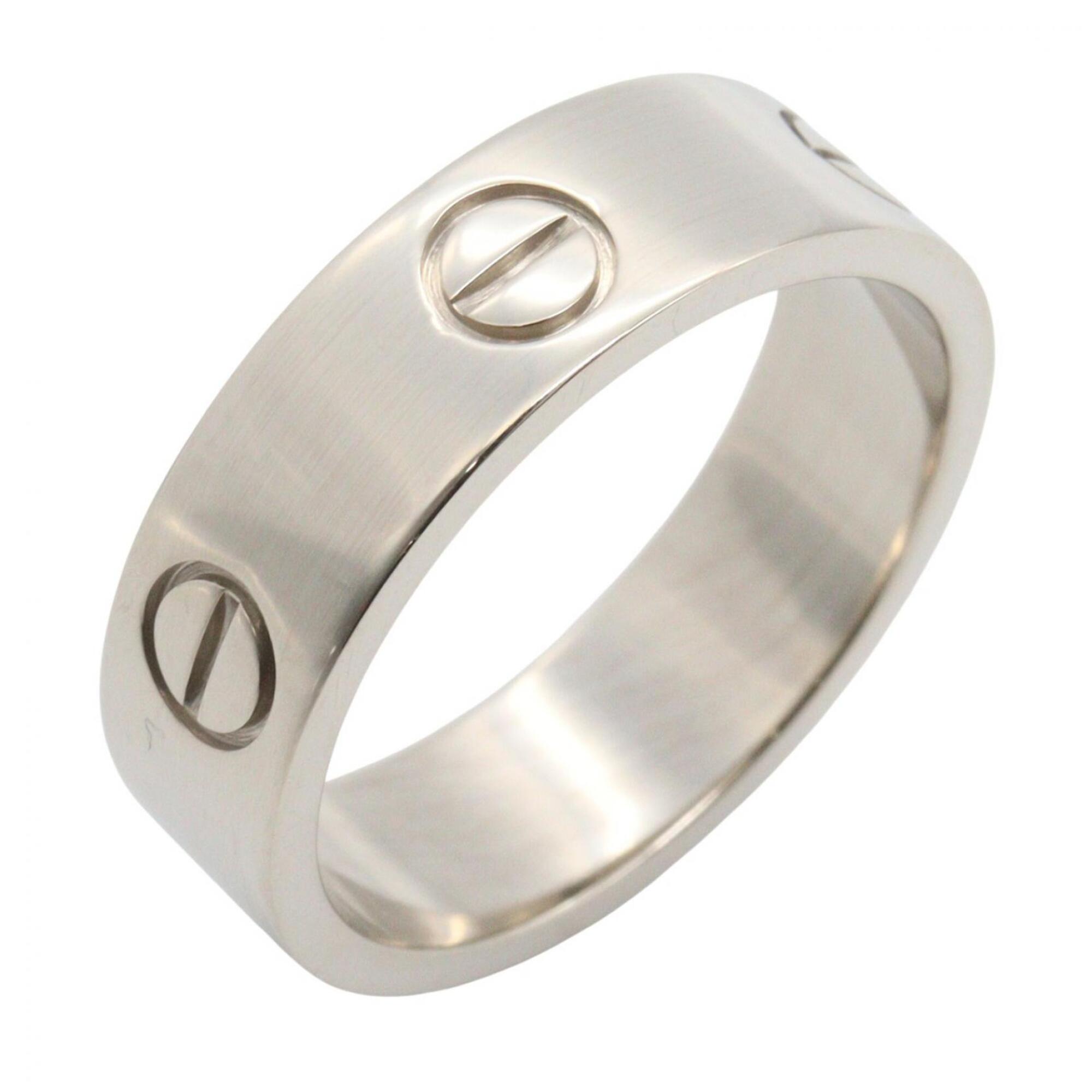 Cartier Silver White Gold (18K) Band Ring (Pre-Owned)