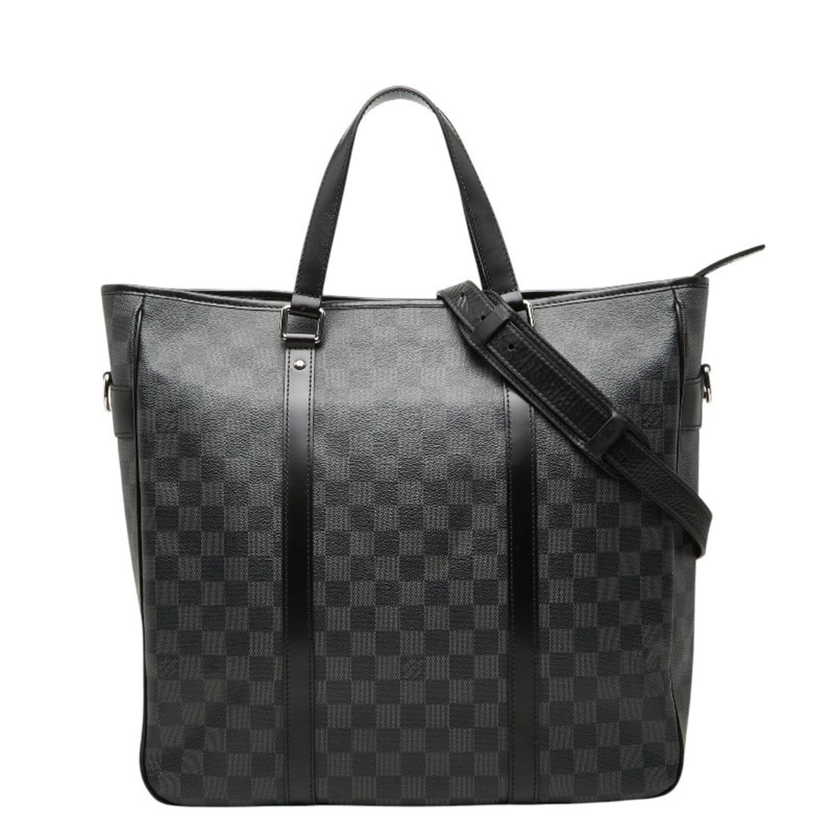 Louis Vuitton Black Pvc Leather Shoulder Bag (Pre-Owned)