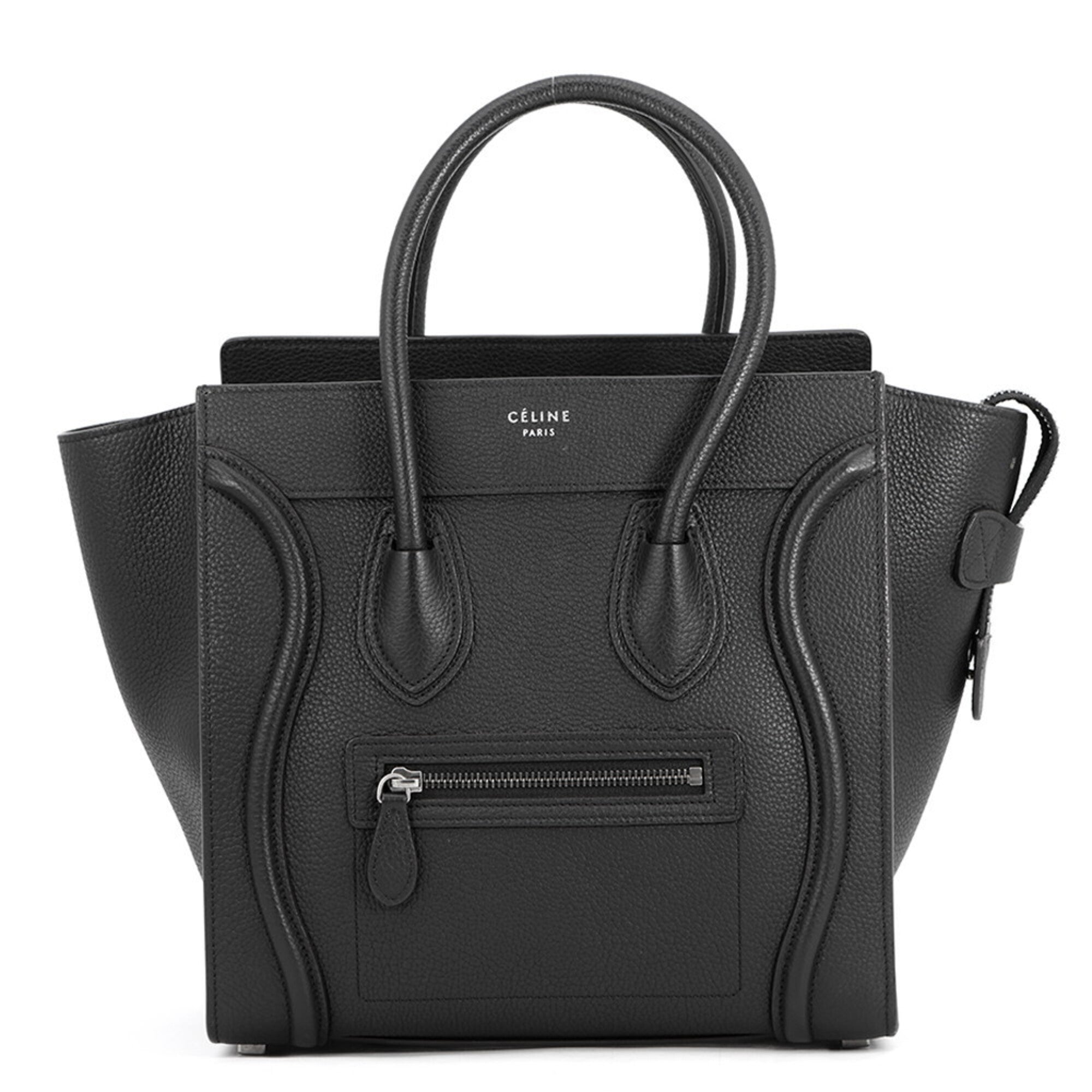 Celine Black Leather Handbag (Pre-Owned)