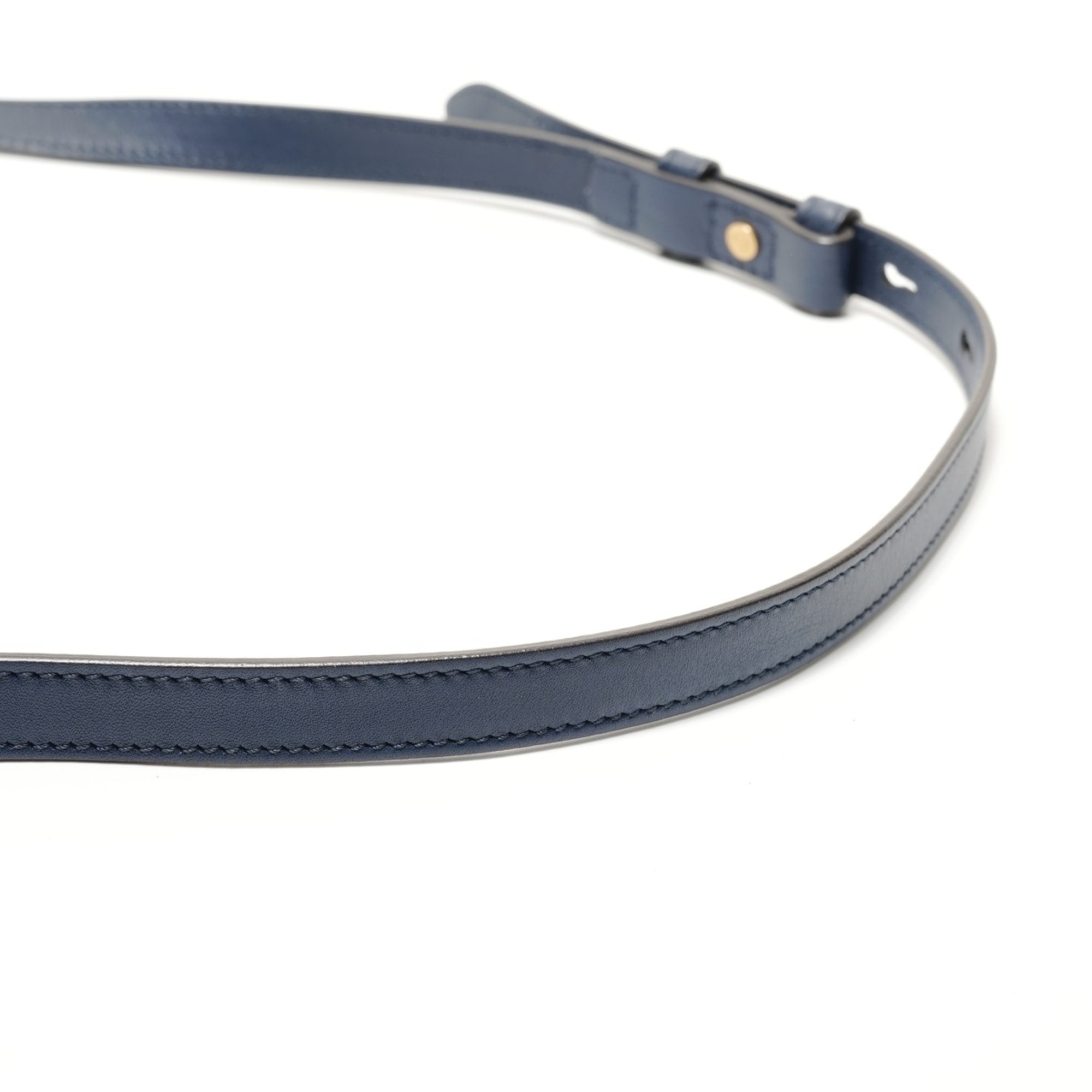 Gucci Gg Marmont Blue Denim Shoulder Bag (Pre-Owned)