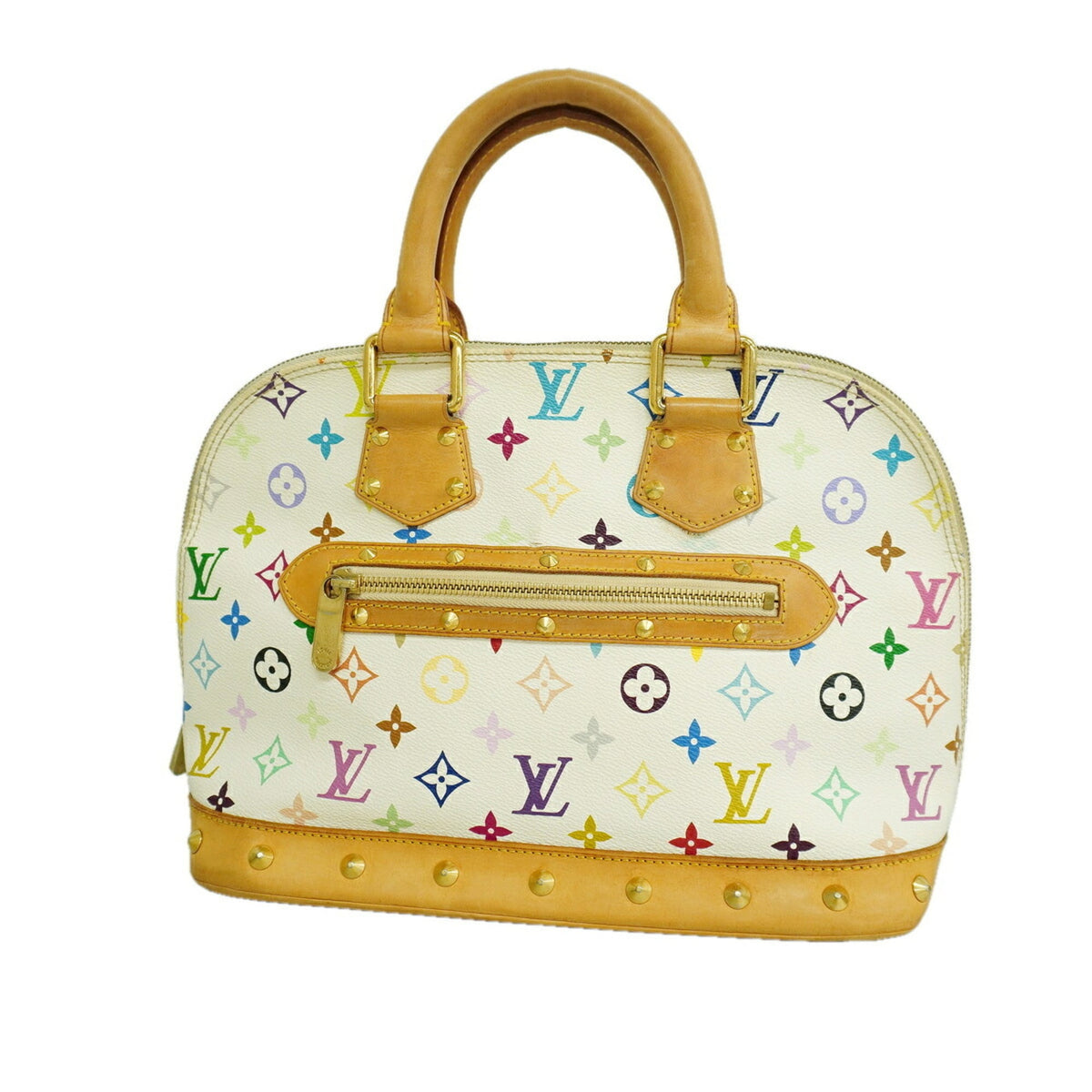 Louis Vuitton Blanc Handbag (Pre-Owned)