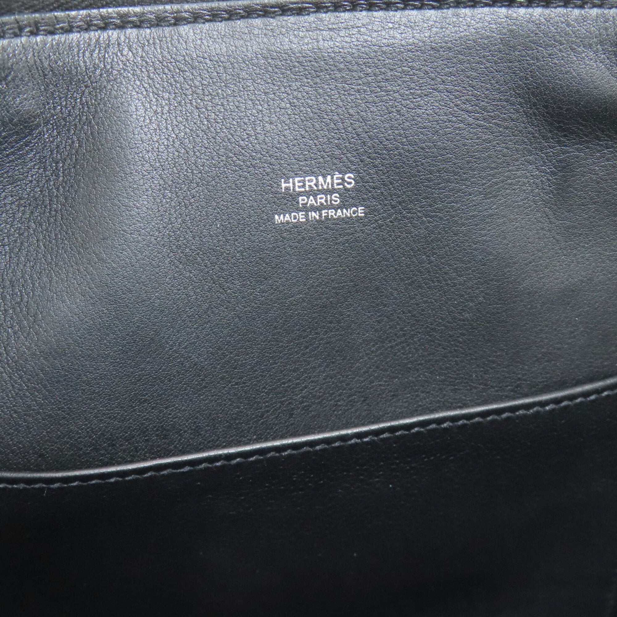 Hermes Black Epsom Leather Handbag (Pre-Owned)