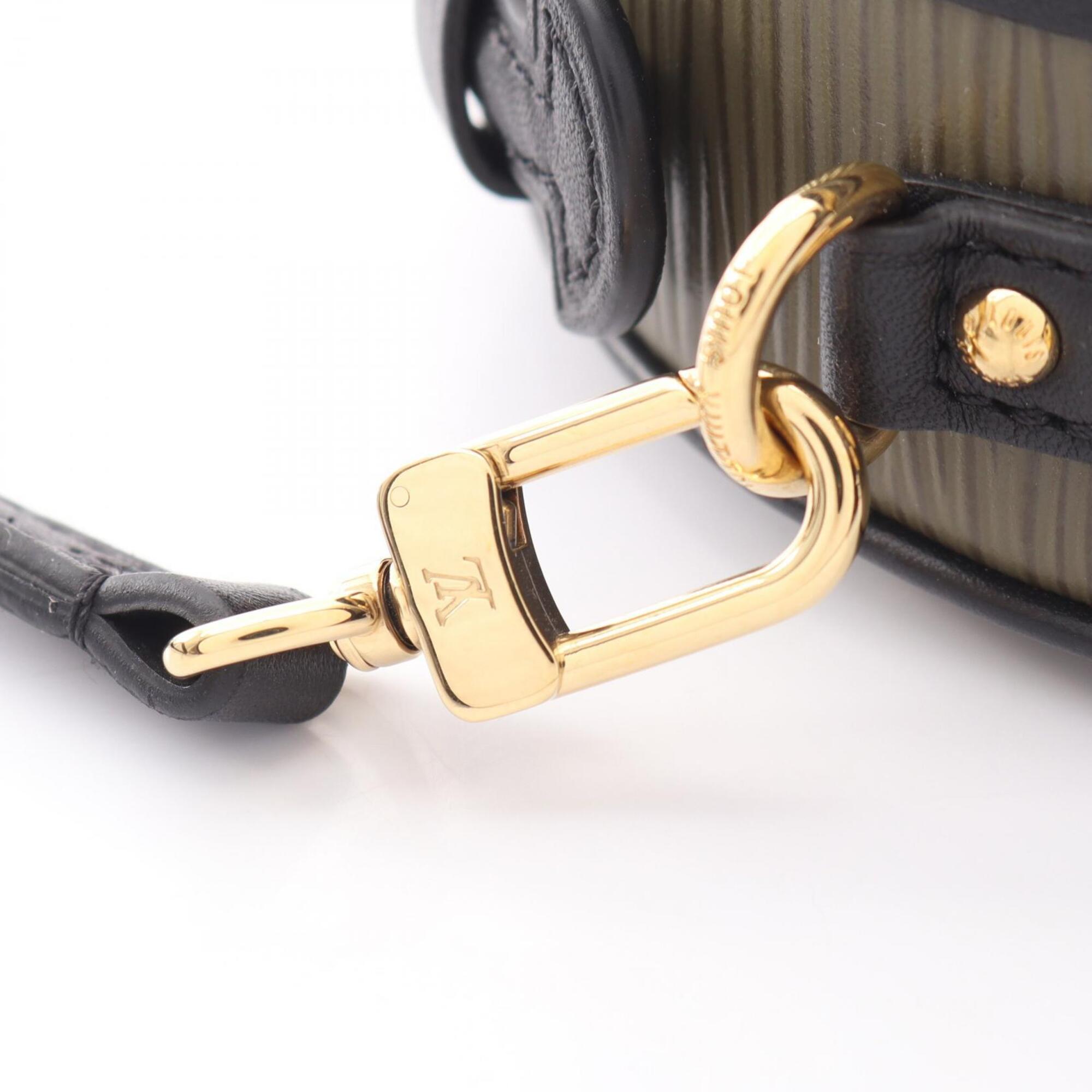 Louis Vuitton Black Khaki Epi Leather Handbag (Pre-Owned)