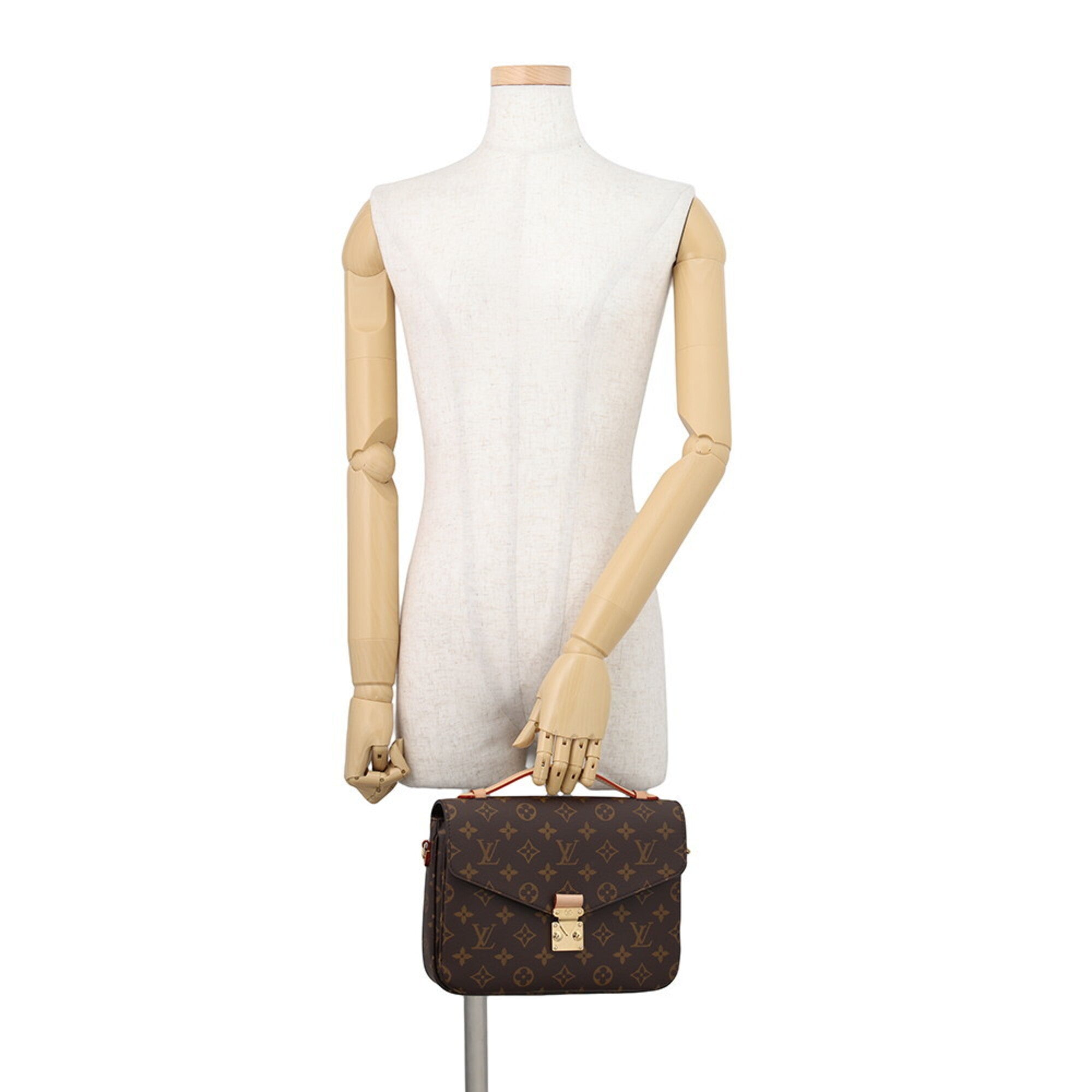 Louis Vuitton Monogram Brown Monogram Handbag Shoulder Bag (Pre-Owned)