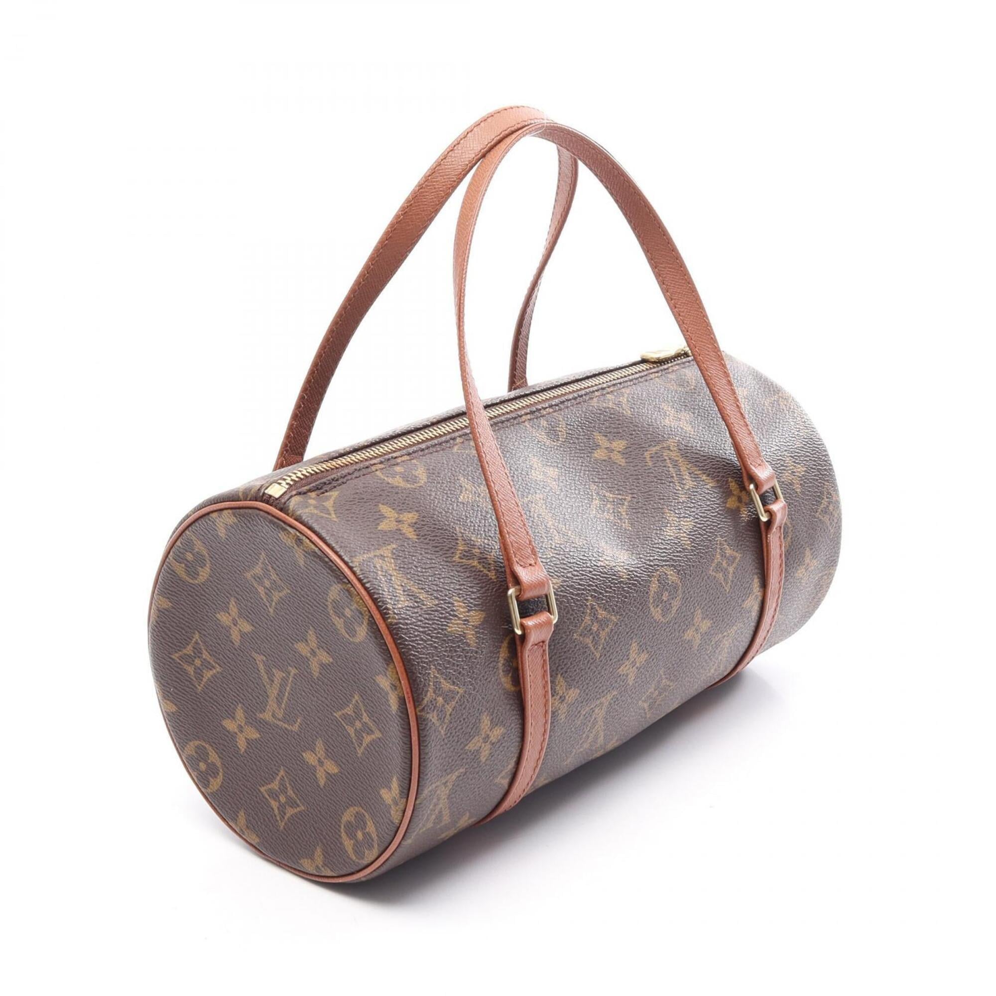 Louis Vuitton Brown Monogram Monogram Leather Handbag (Pre-Owned)