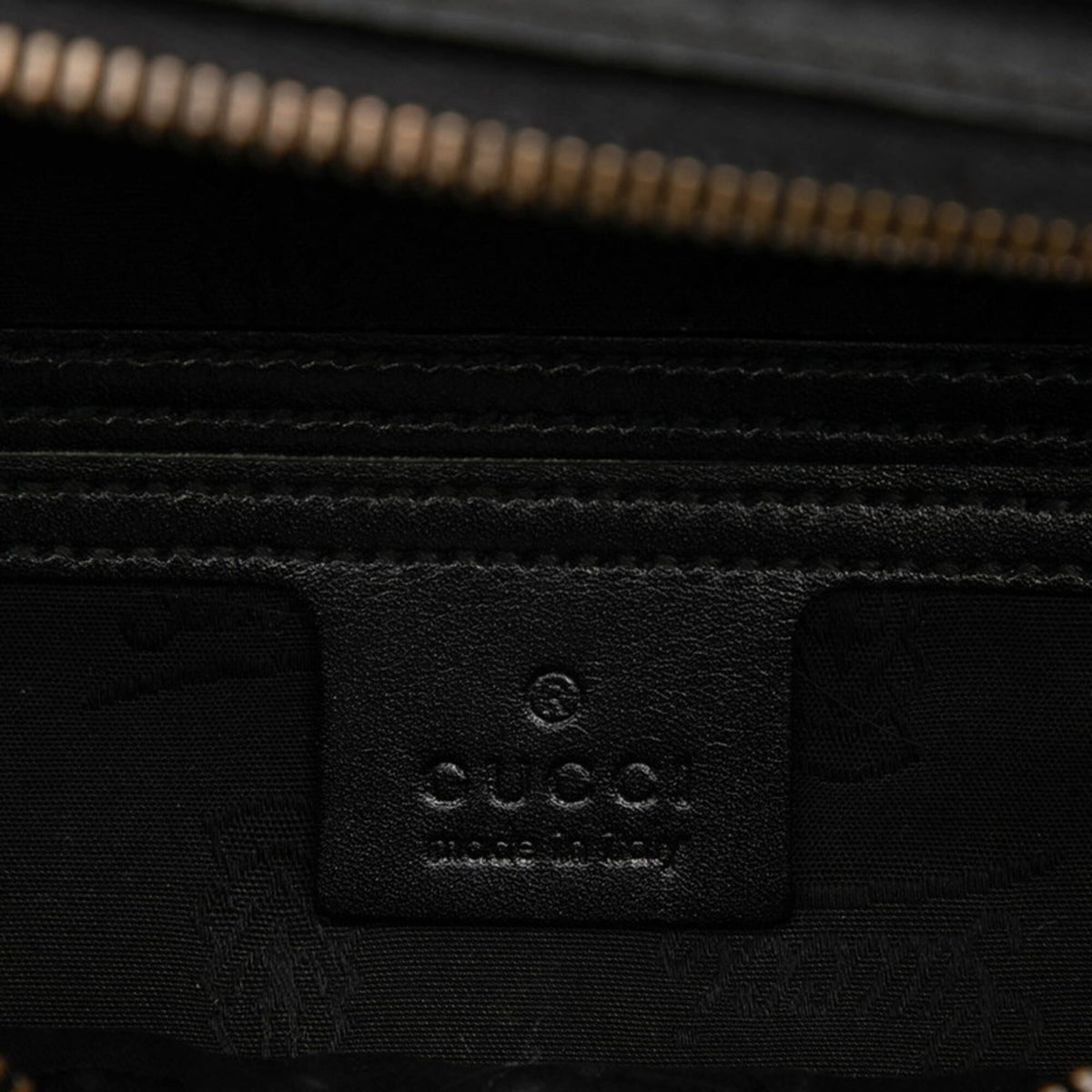 Gucci Black Pvc Fanny Pack (Pre-Owned)