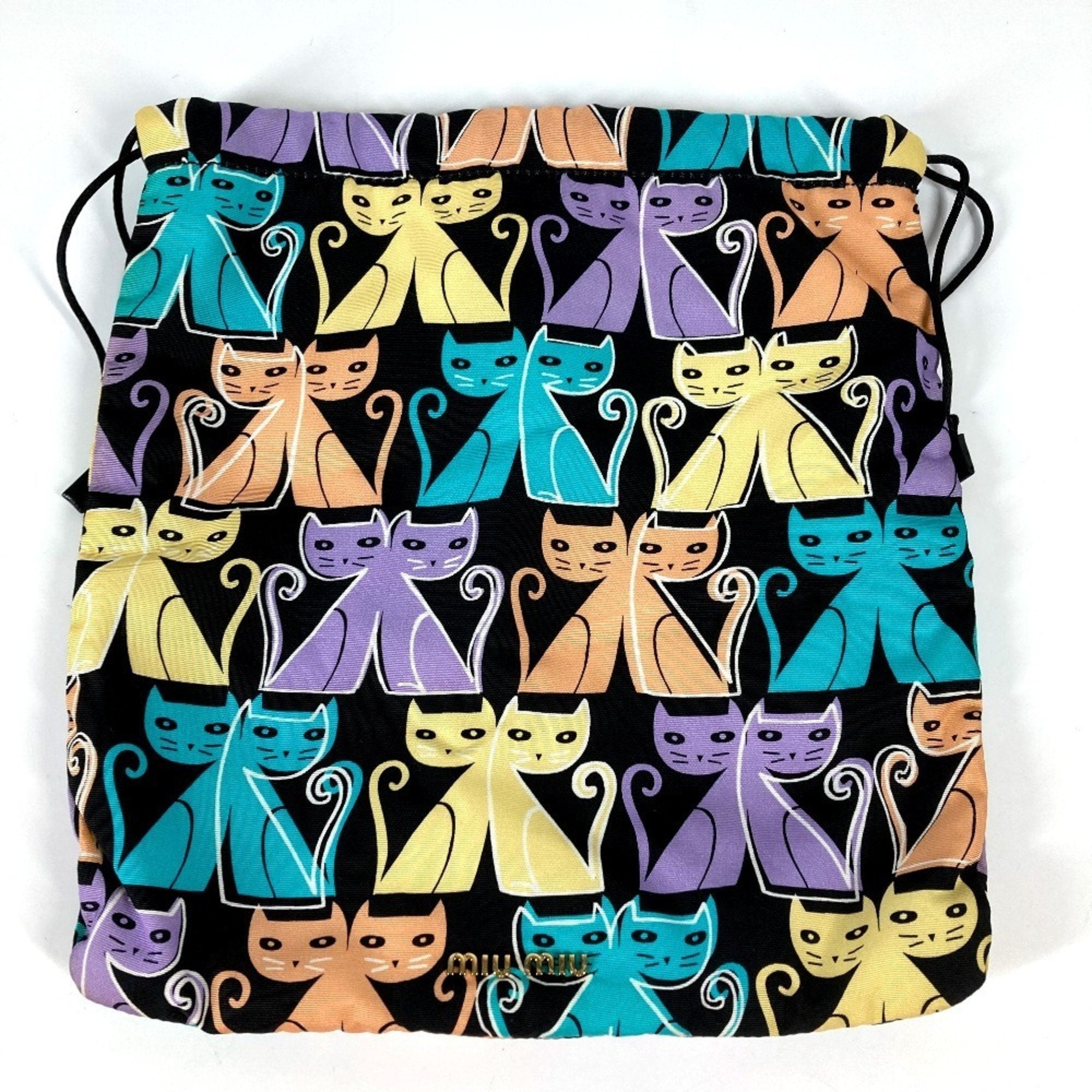 Miu Miu Multi-Color Nylon Pouch (Pre-Owned)