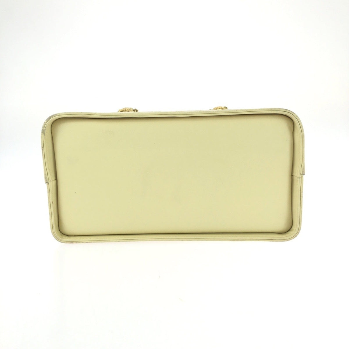 Versace Yellow Leather Handbag (Pre-Owned)