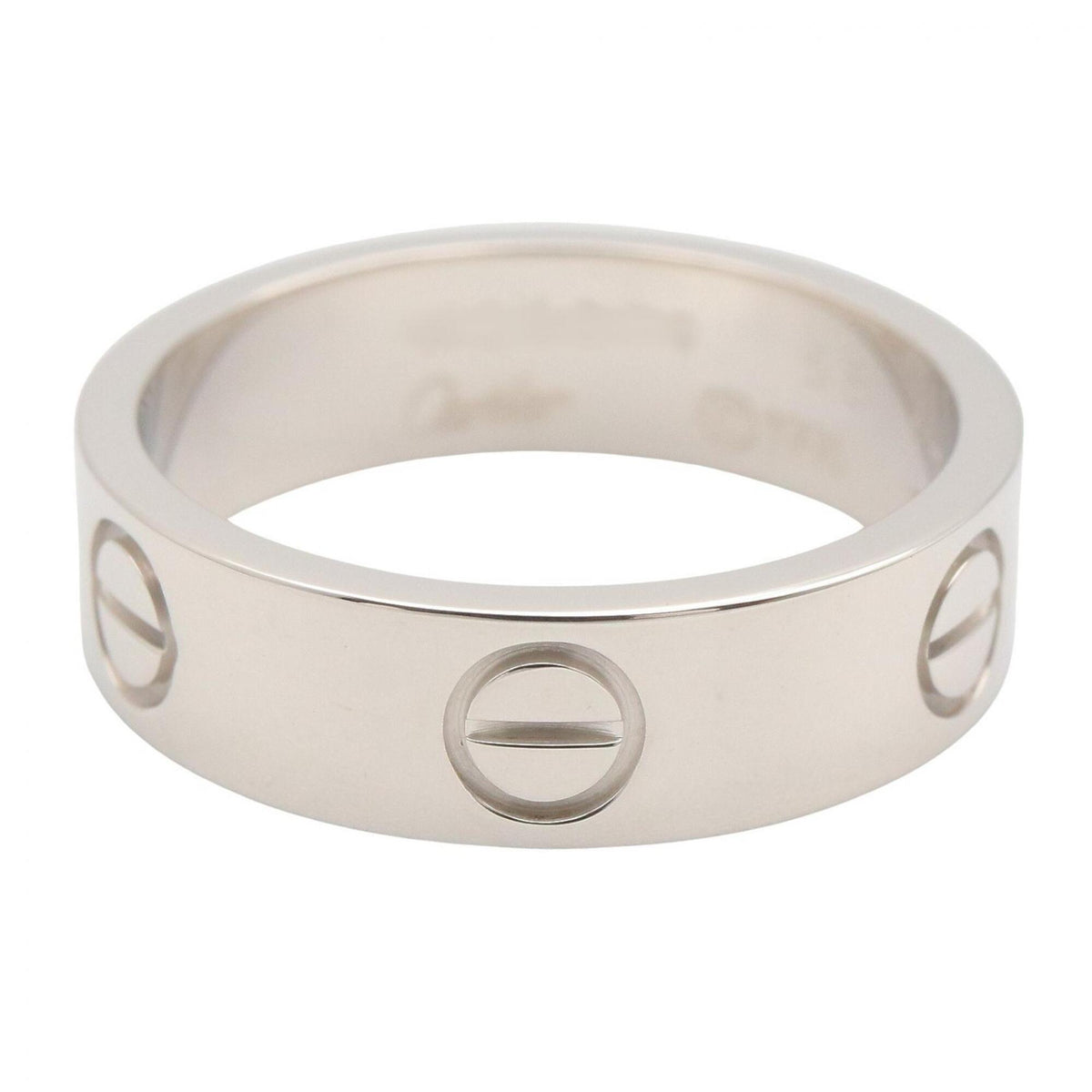 Cartier White Gold White Gold (18K) Band Ring (Pre-Owned)