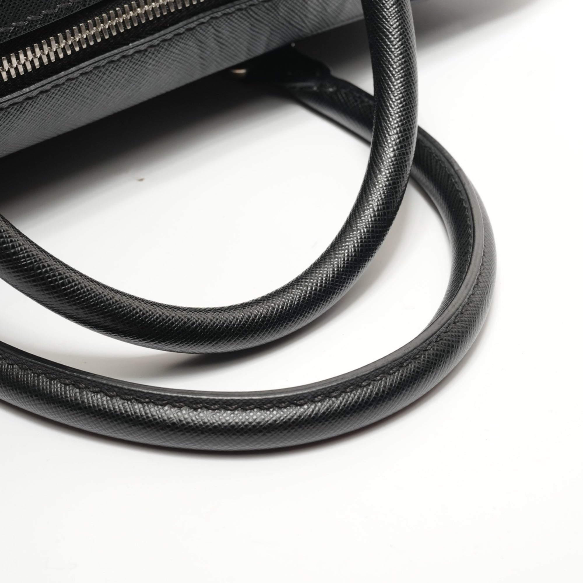 Prada Black Briefcase Handbag (Pre-Owned)