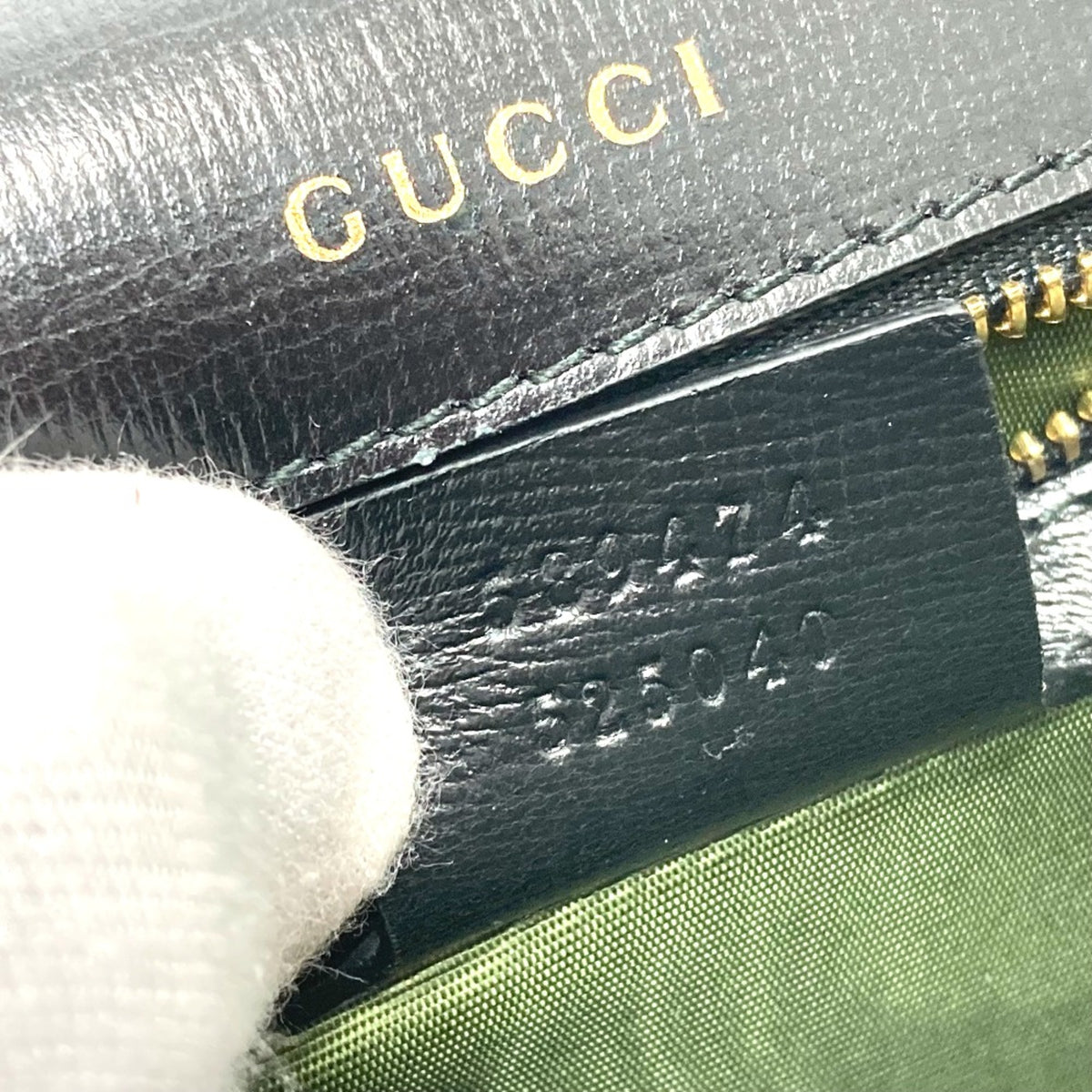 Gucci Black Leather Shoulder Bag (Pre-Owned)