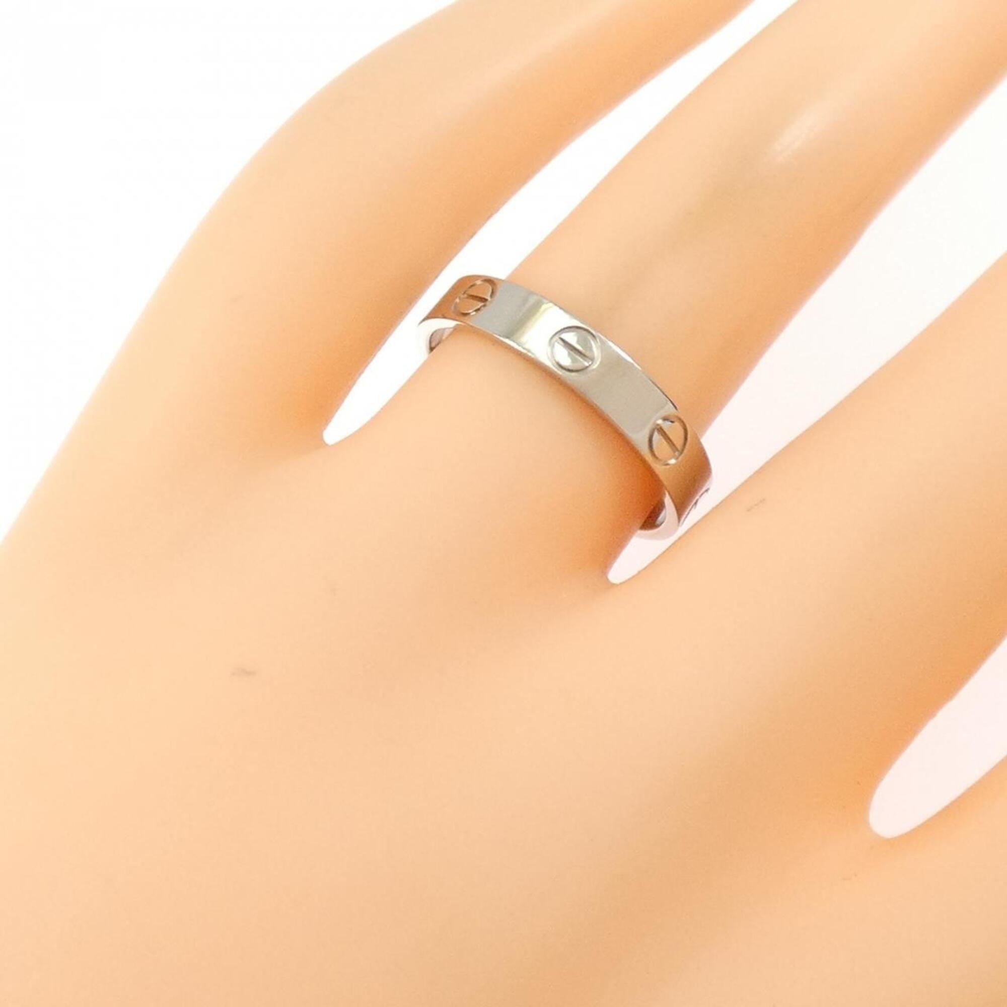 Cartier Love White Gold (18K) Band Ring (Pre-Owned)