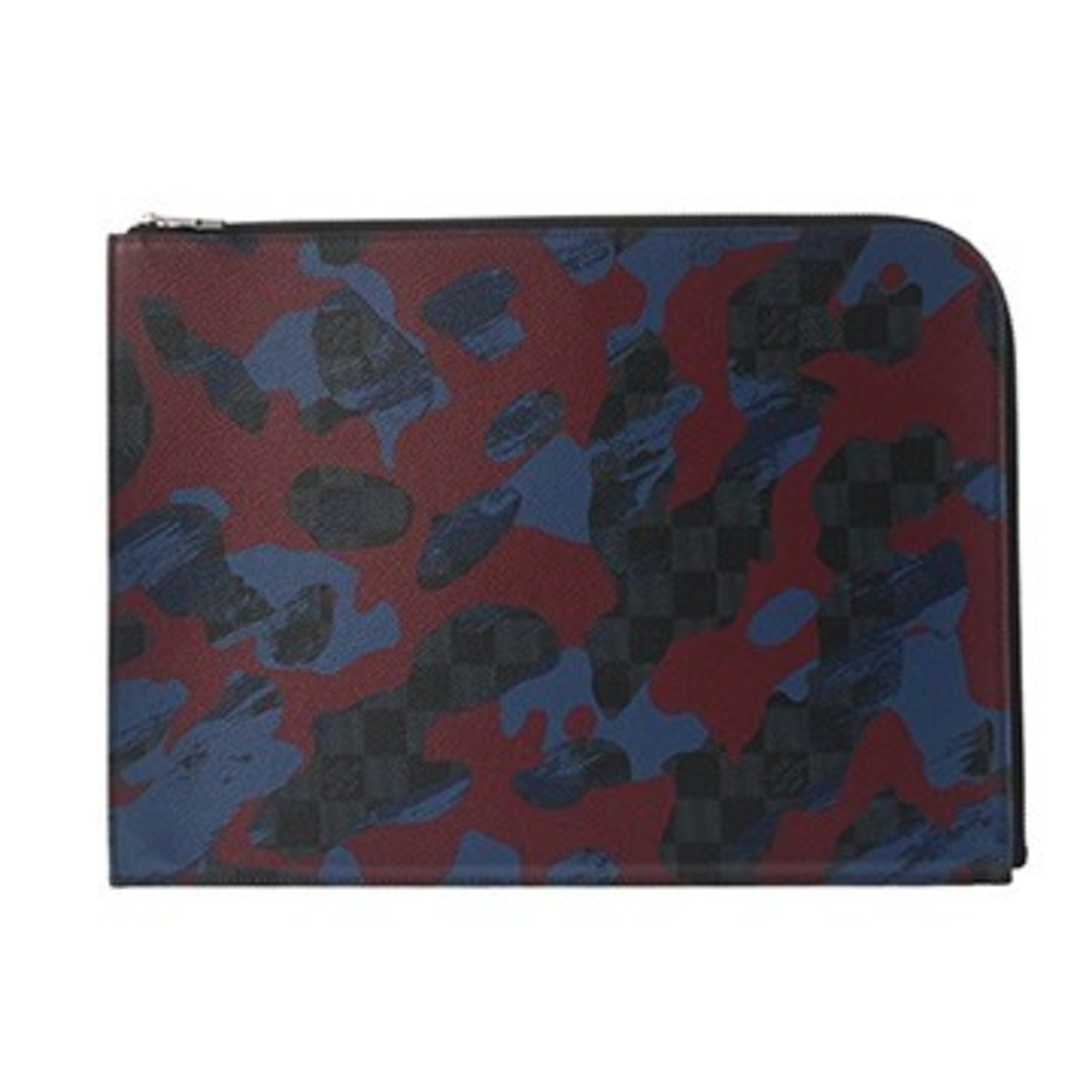 Louis Vuitton Damier Canvas Clutch Bag Pochette (Pre-Owned)