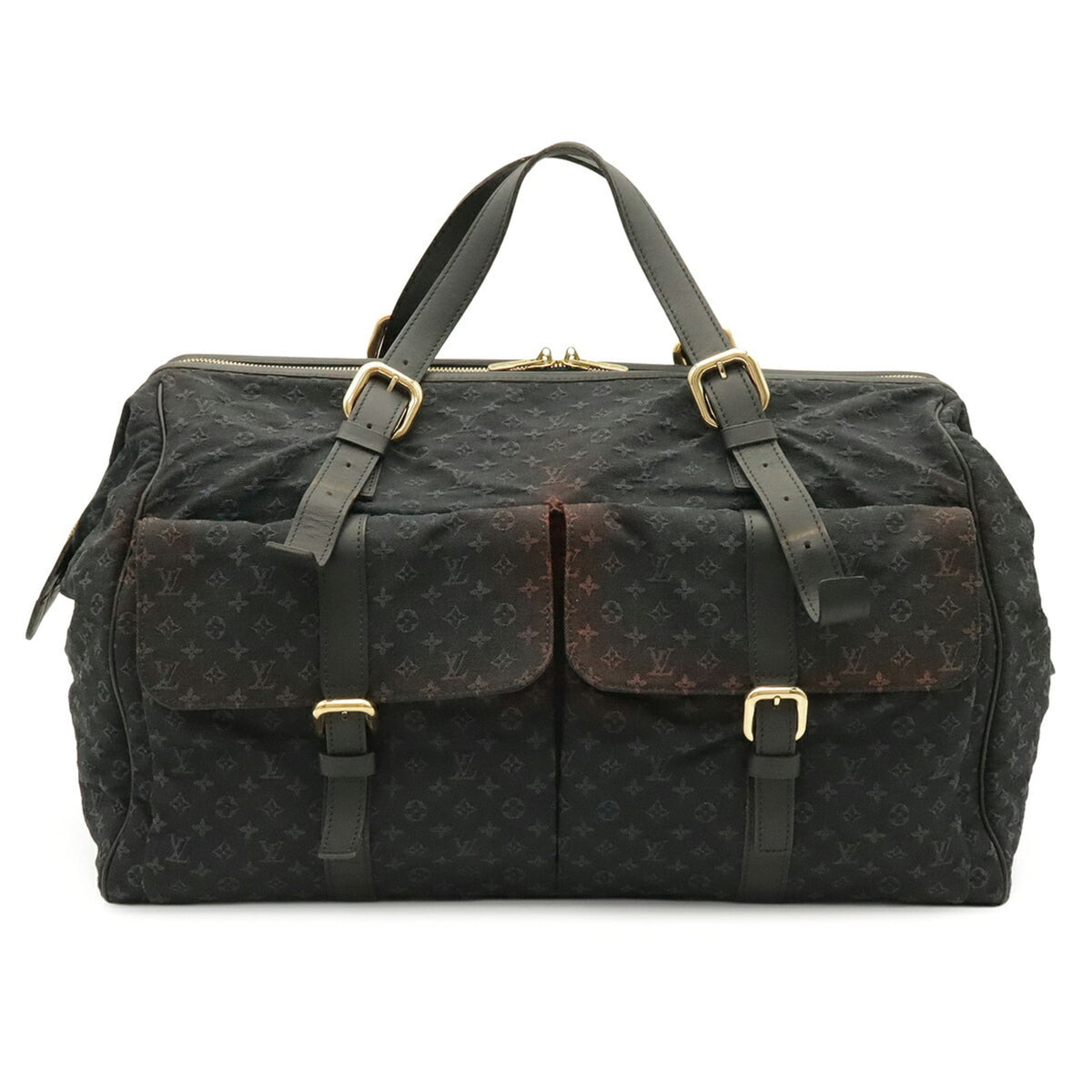 Louis Vuitton Monogram Tst Blue Monogram Mini Boston Bag Shoulder Bag (Pre-Owned)