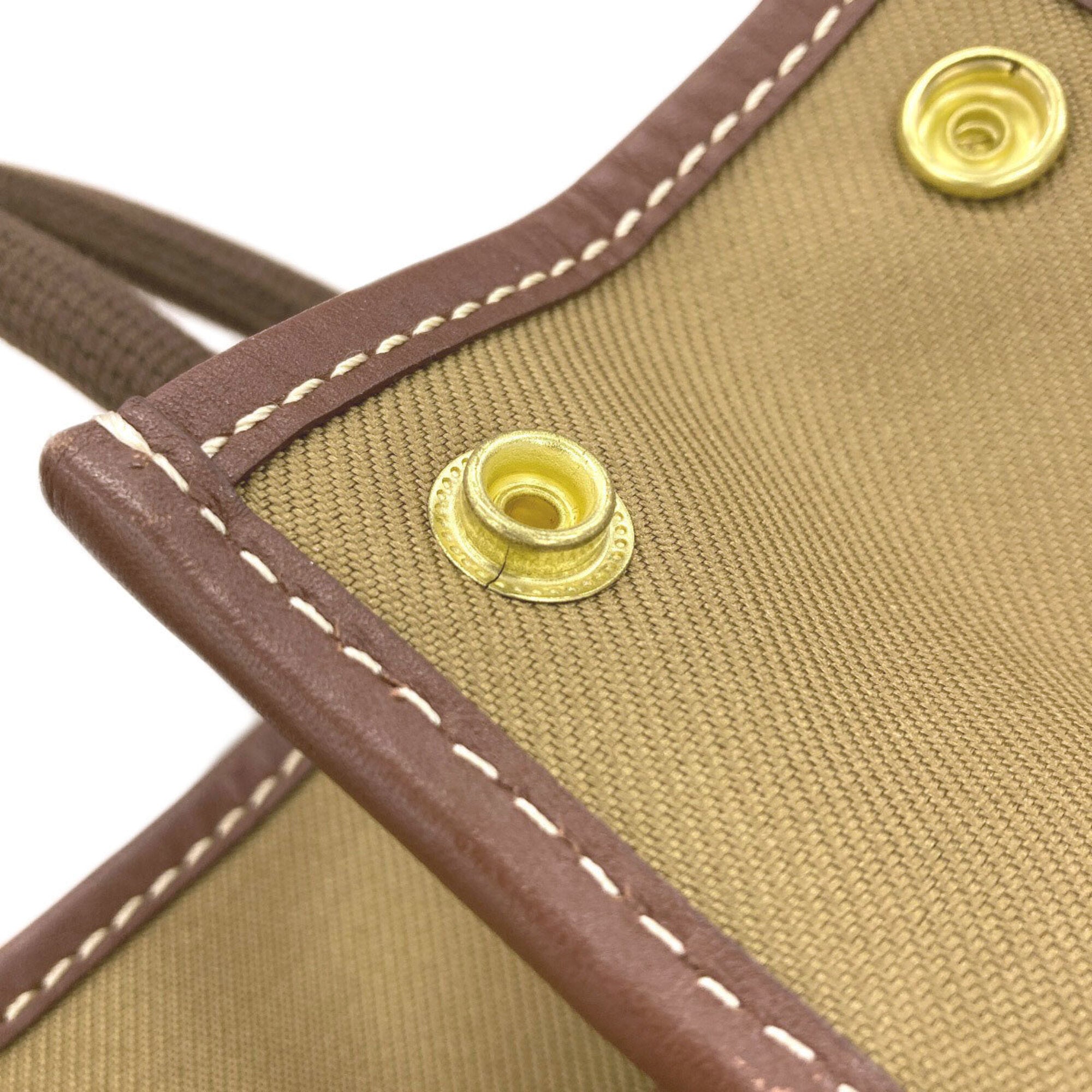 Hunting World Khaki Canvas Handbag (Pre-Owned)