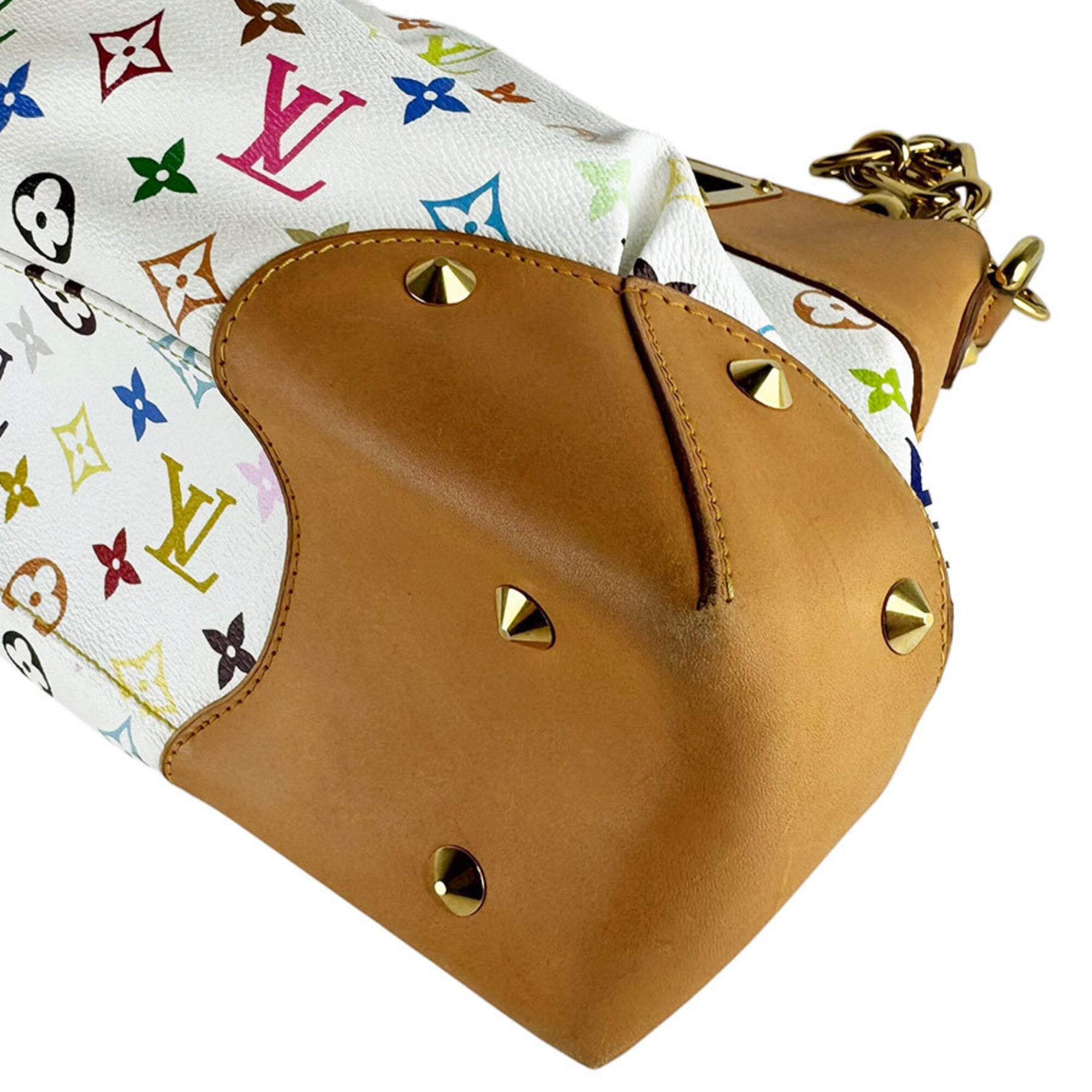 Louis Vuitton Blanc Monogram Multicolore Shoulder Bag (Pre-Owned)