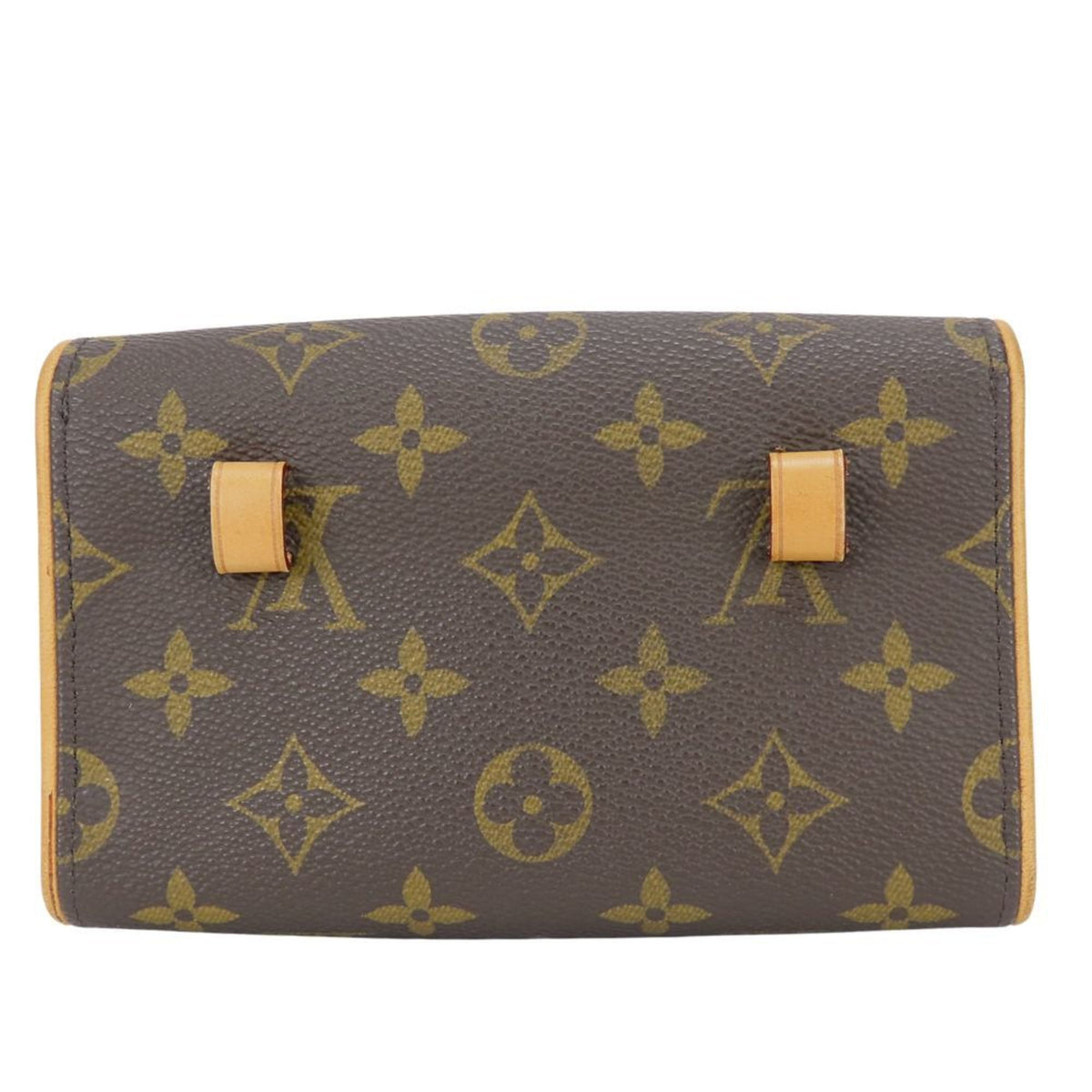 Louis Vuitton Monogram Brown Monogram Leather Fanny Pack Pochette (Pre-Owned)