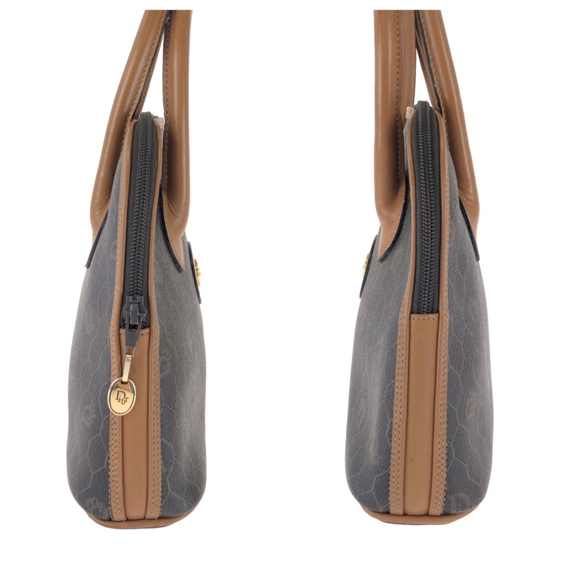 Christian Dior Brown Pvc Handbag (Pre-Owned)
