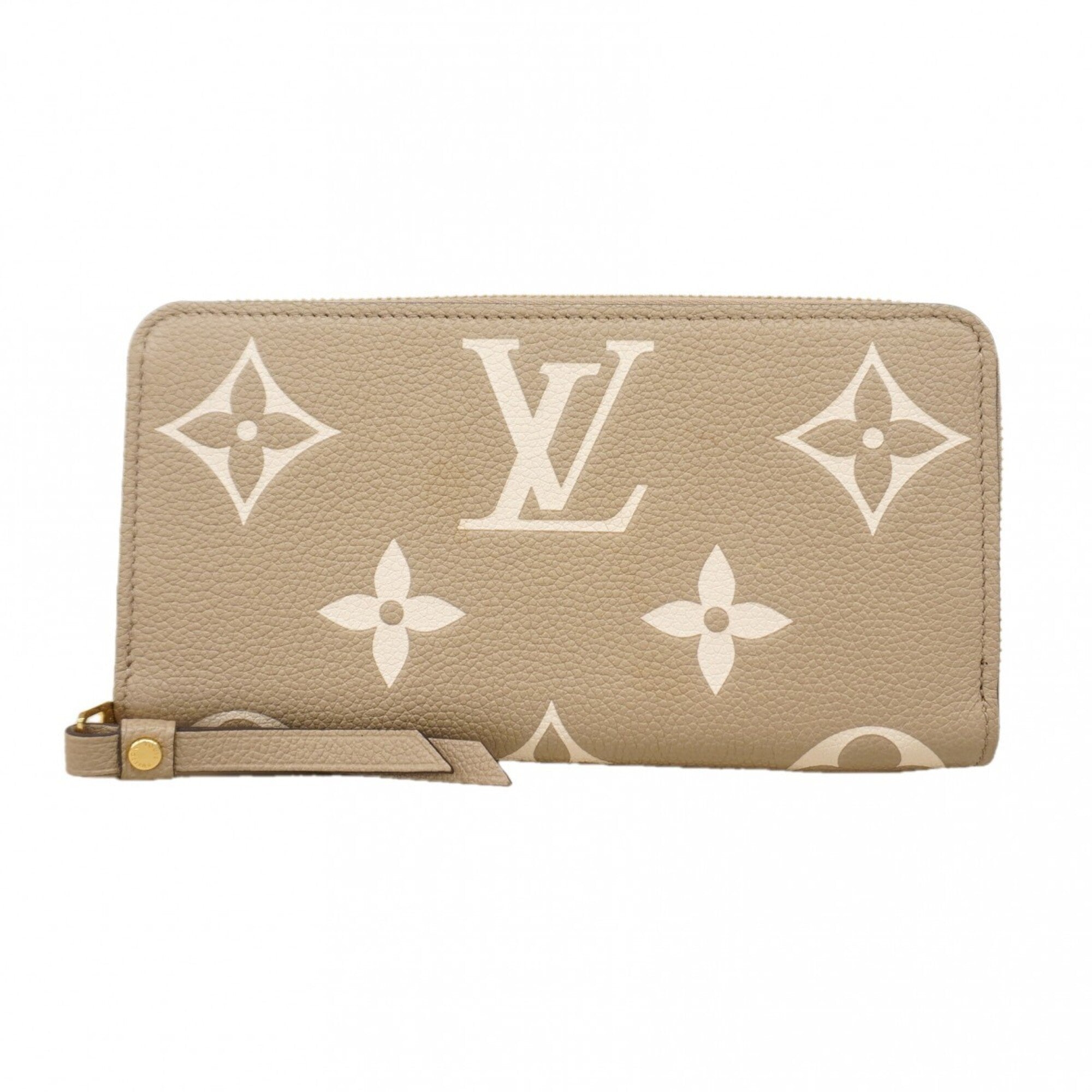 Louis Vuitton Cream Tourterelle Long Wallet (Bi-Fold) (Pre-Owned)