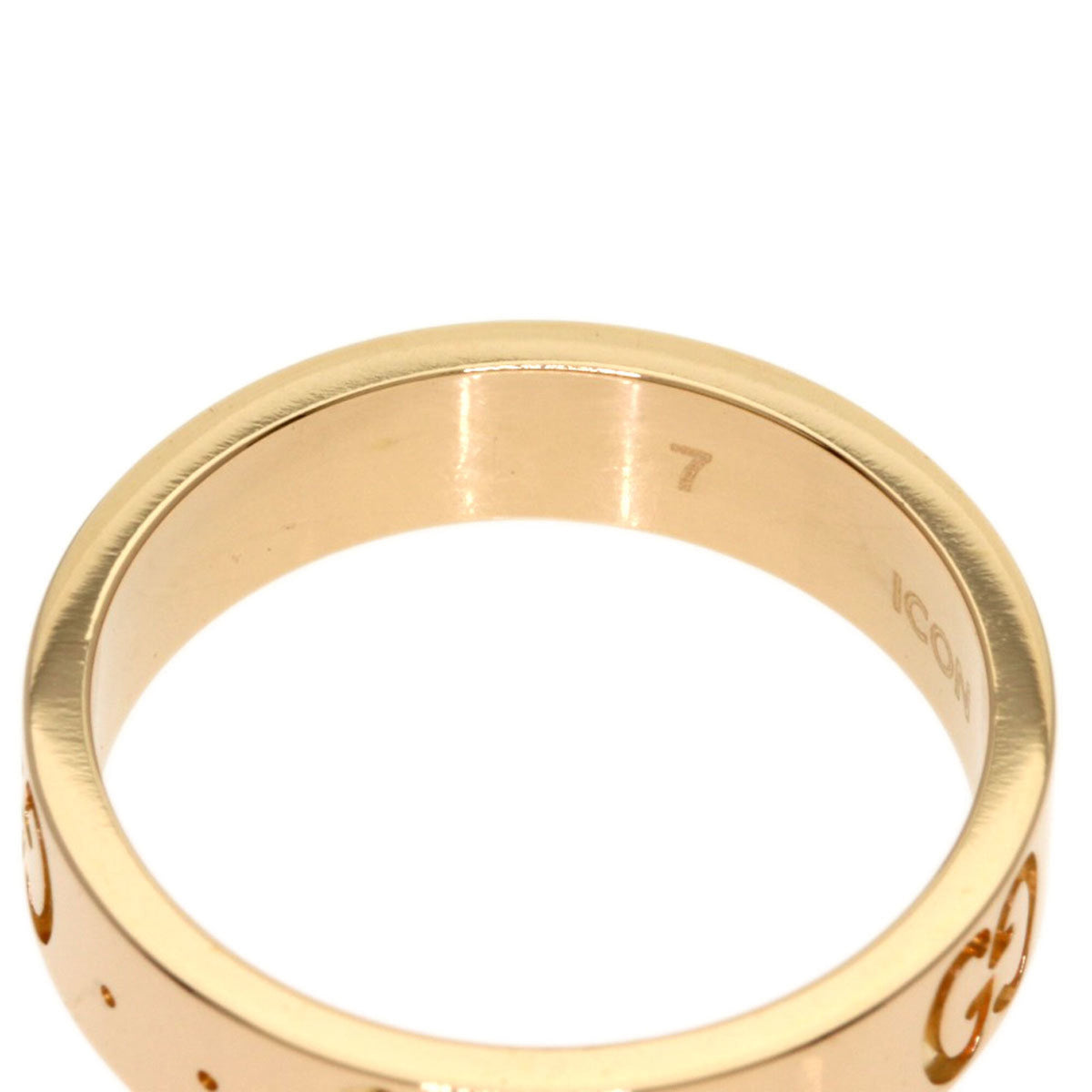 Gucci Pink Gold (18K) Band Ring (Pre-Owned)