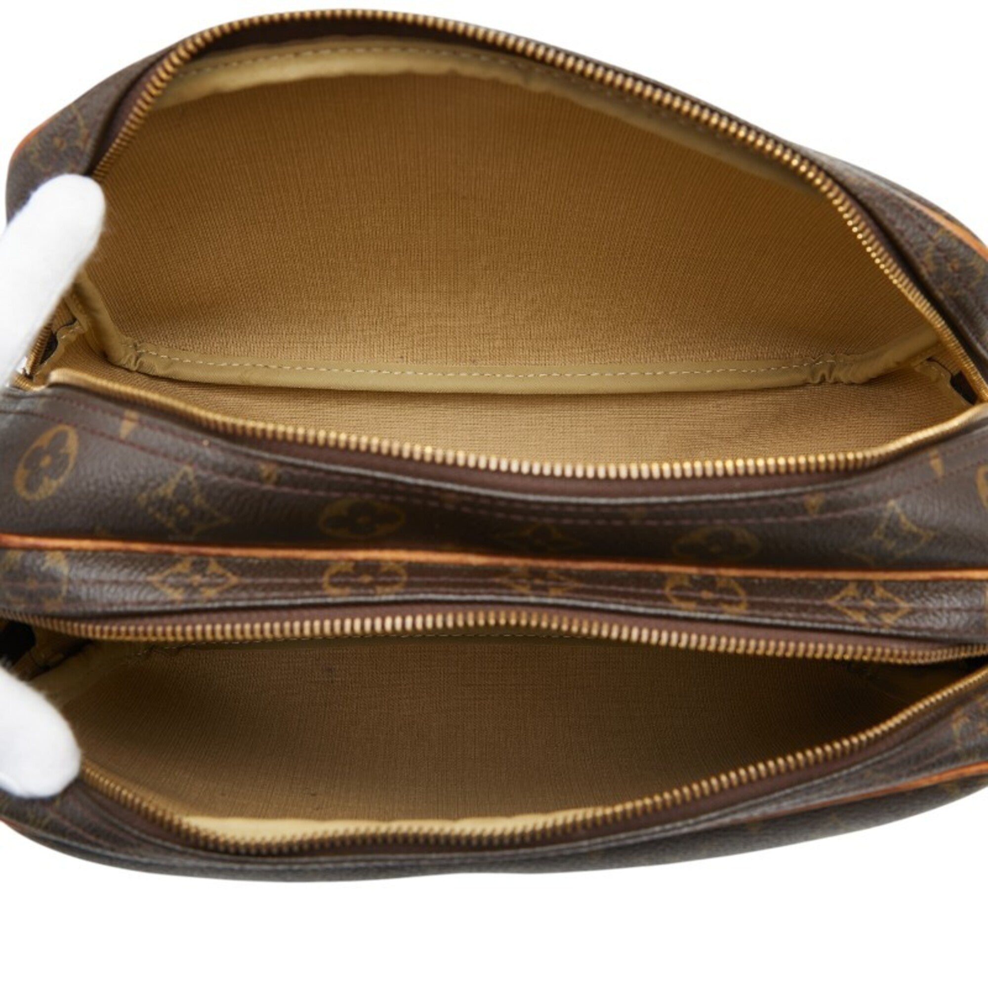Louis Vuitton Brown Pvc Leather Shoulder Bag (Pre-Owned)