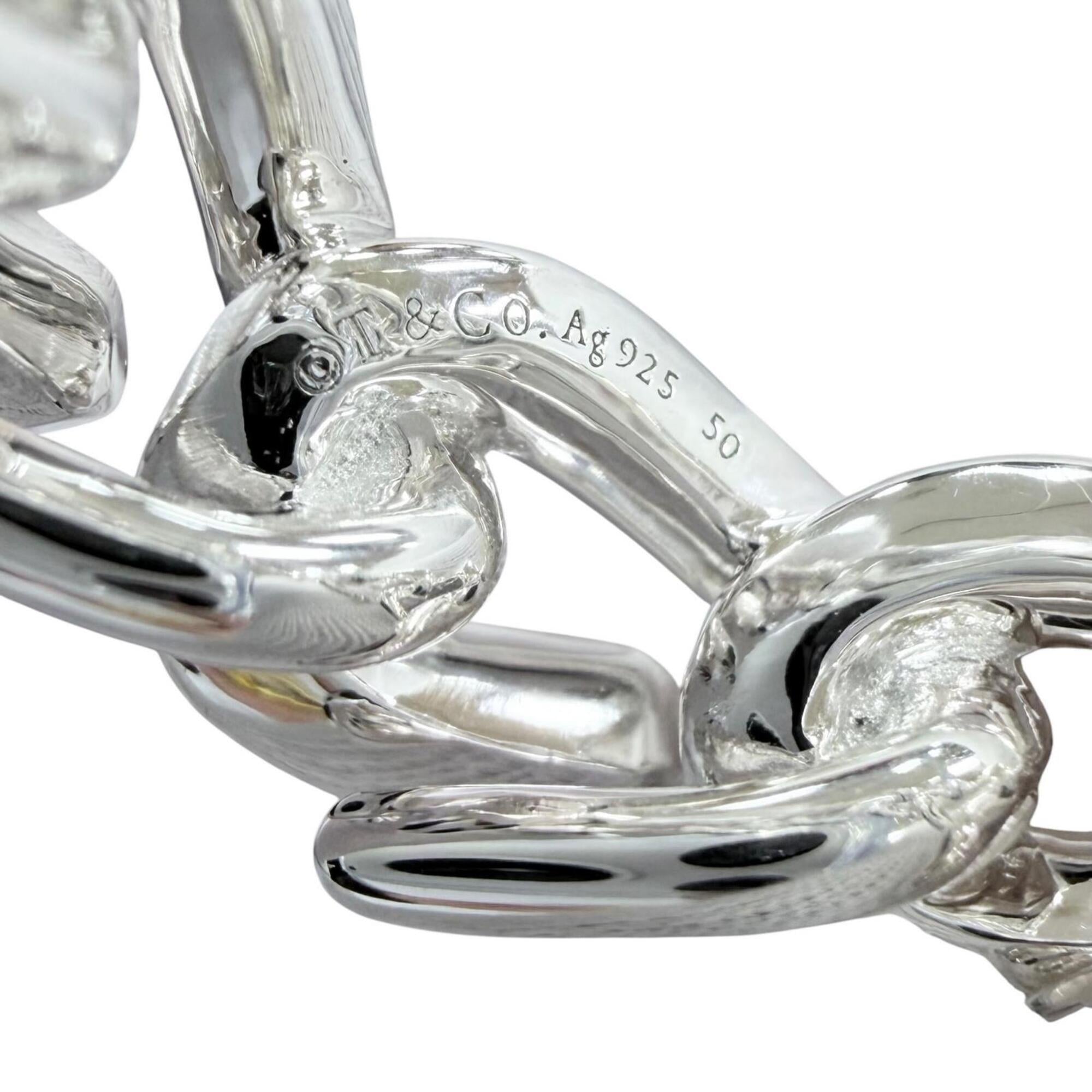 Tiffany Silver Silver 925 Band Ring (Pre-Owned)