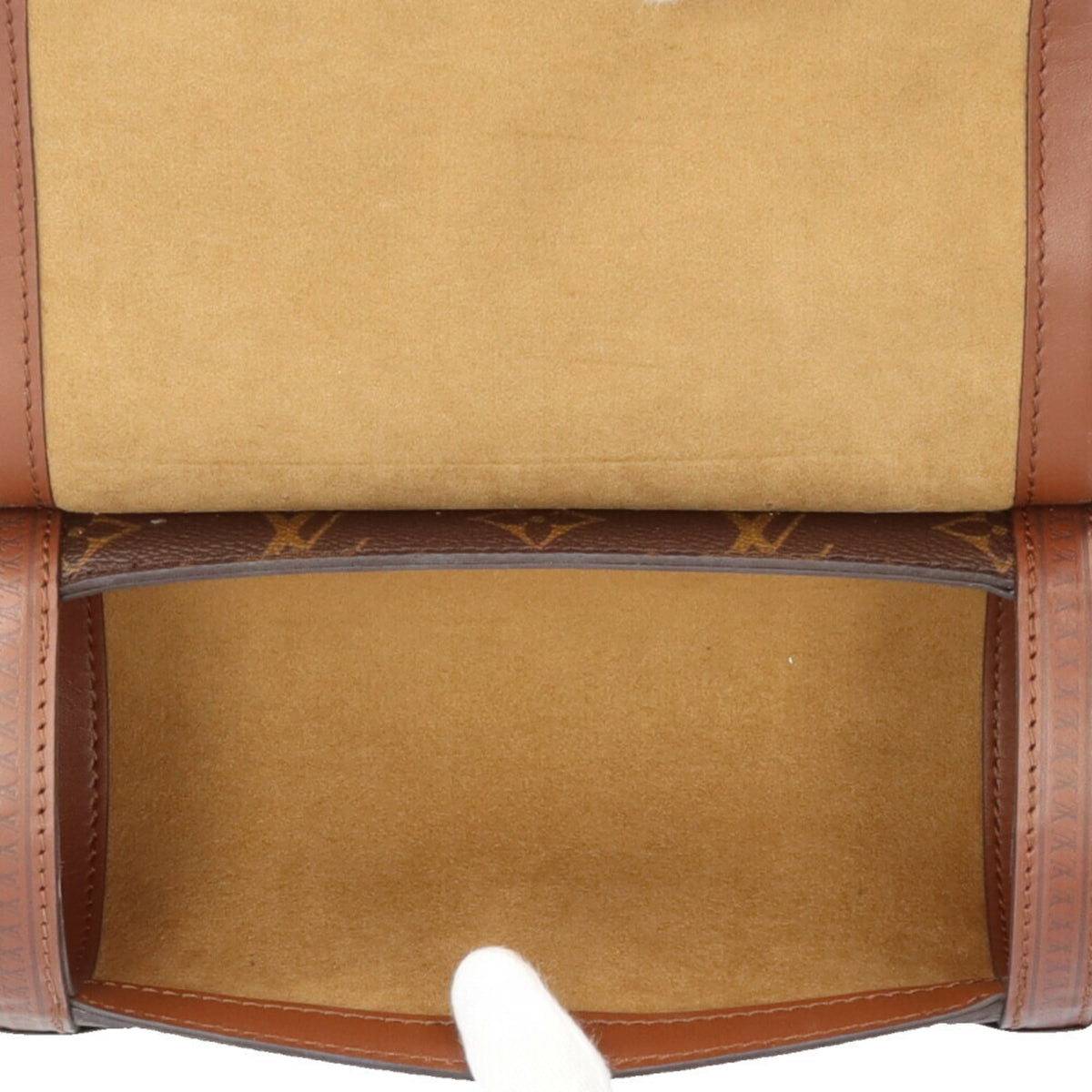 Louis Vuitton Brown Monogram Canvas Shoulder Bag (Pre-Owned)