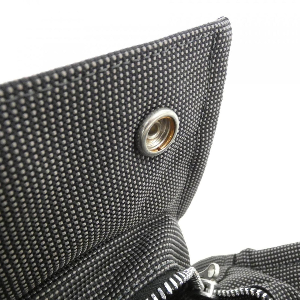 Hermes Black Canvas Handbag (Pre-Owned)