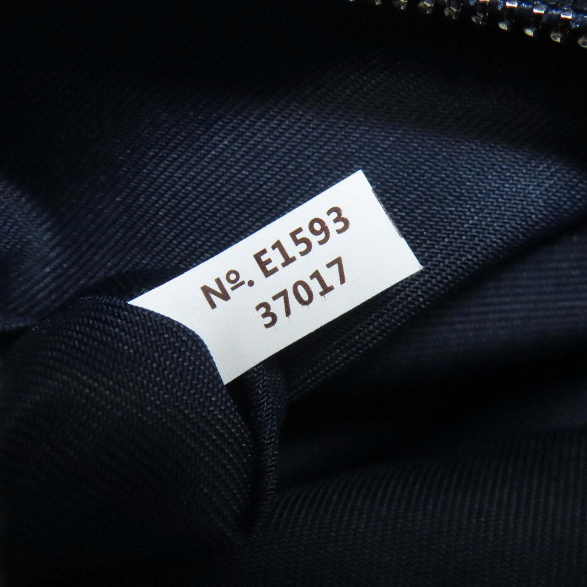 Coach Navy Leather Handbag (Pre-Owned)