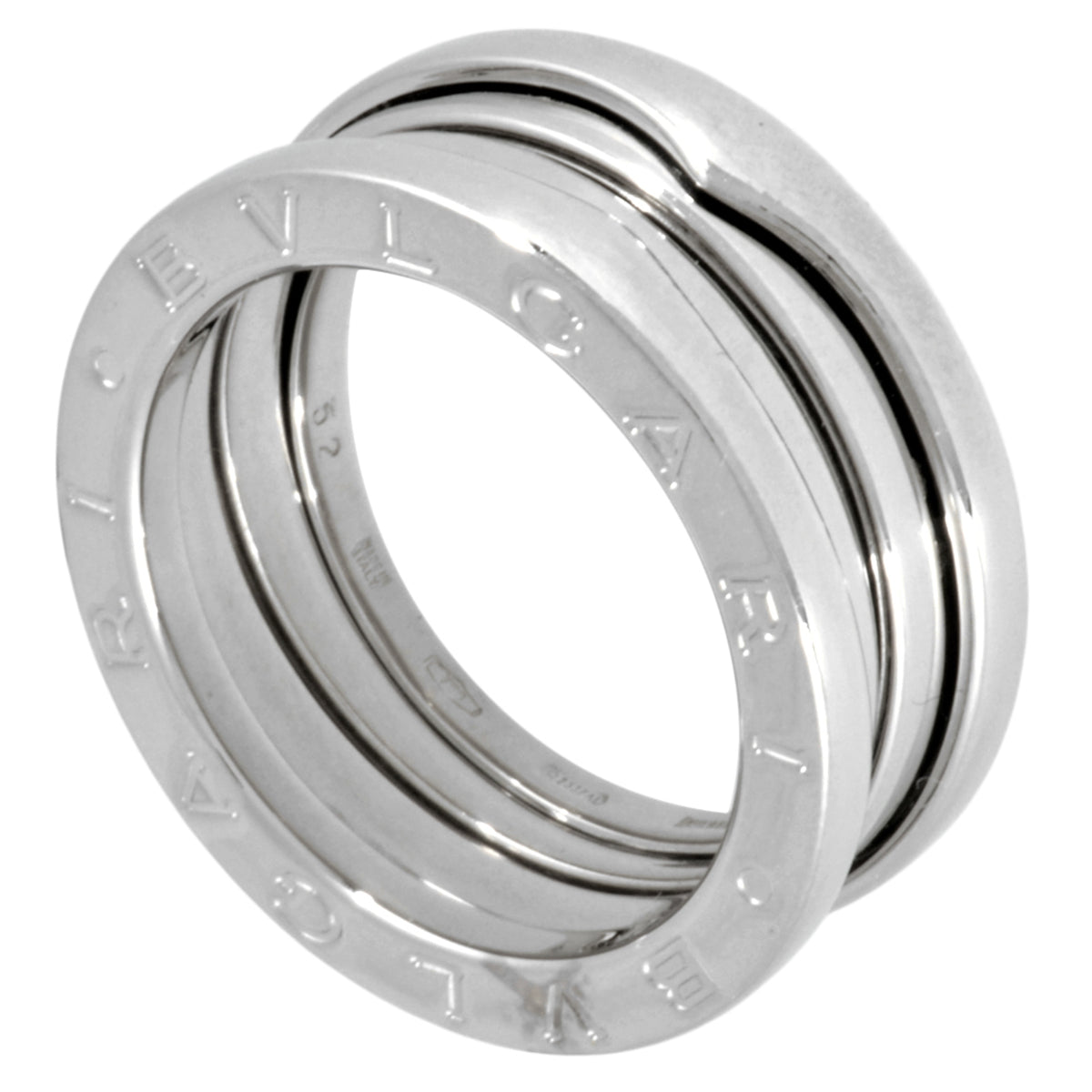 Bvlgari White Gold (18K) Band Ring (Pre-Owned)
