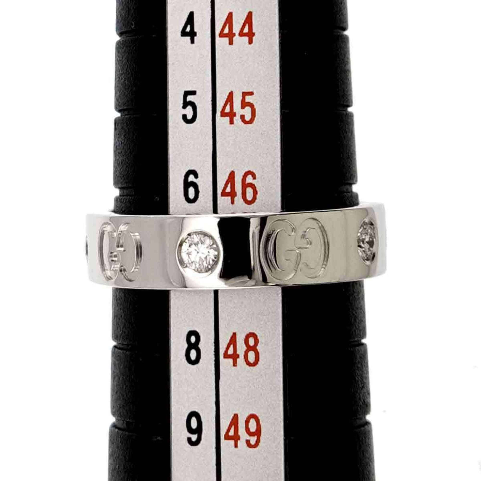 Gucci White Gold (18K) Band Ring (Pre-Owned)