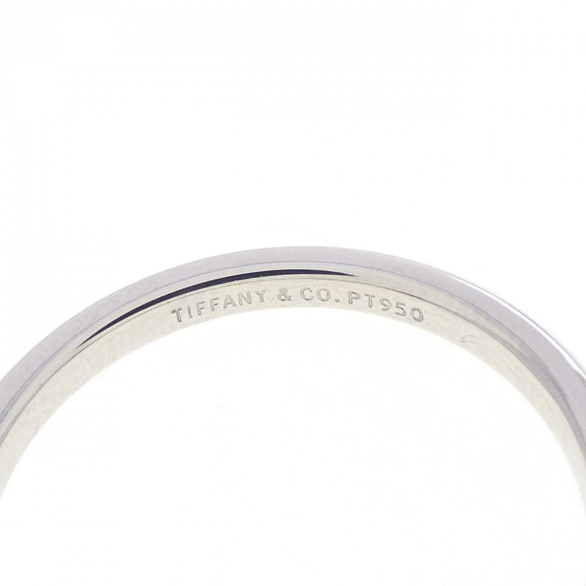 Tiffany Platinum 950 Band Ring (Pre-Owned)