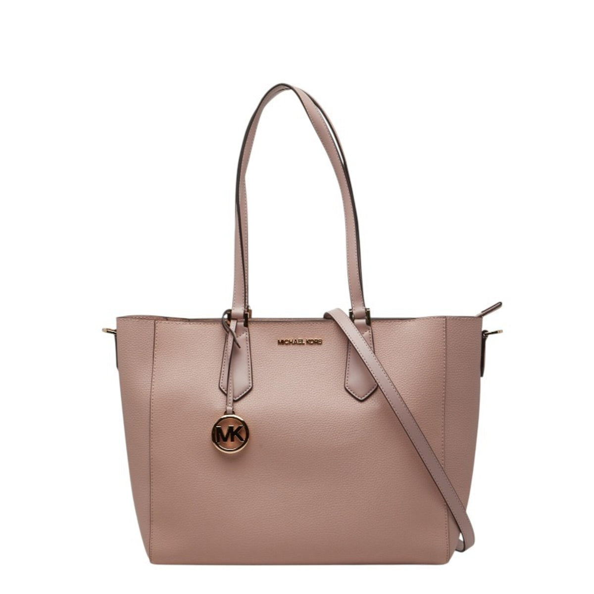 Michael Kors Pink Leather Pouch Shoulder Bag Tote Bag (Pre-Owned)