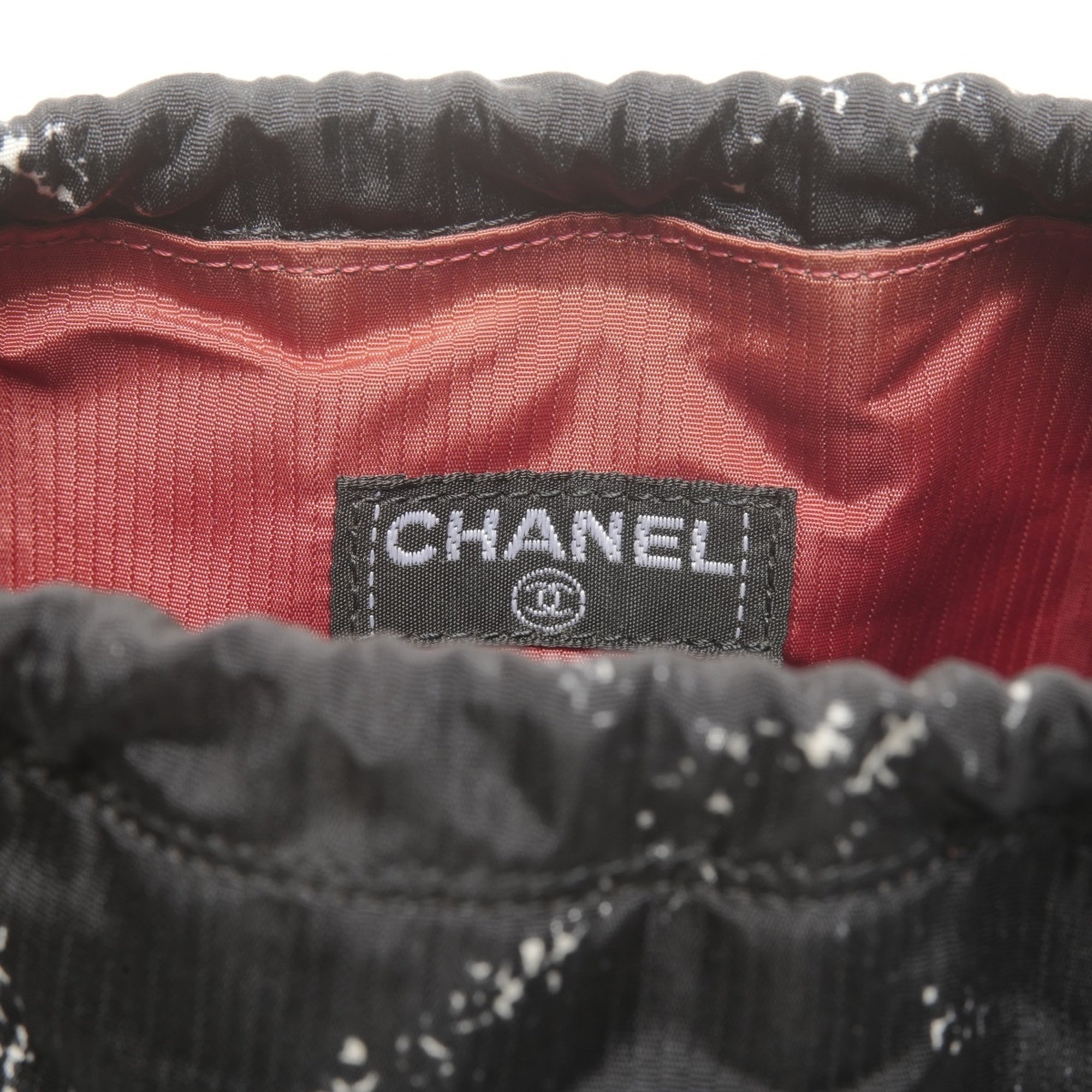 Chanel Travel Line Black Travel Line Handbag (Pre-Owned)