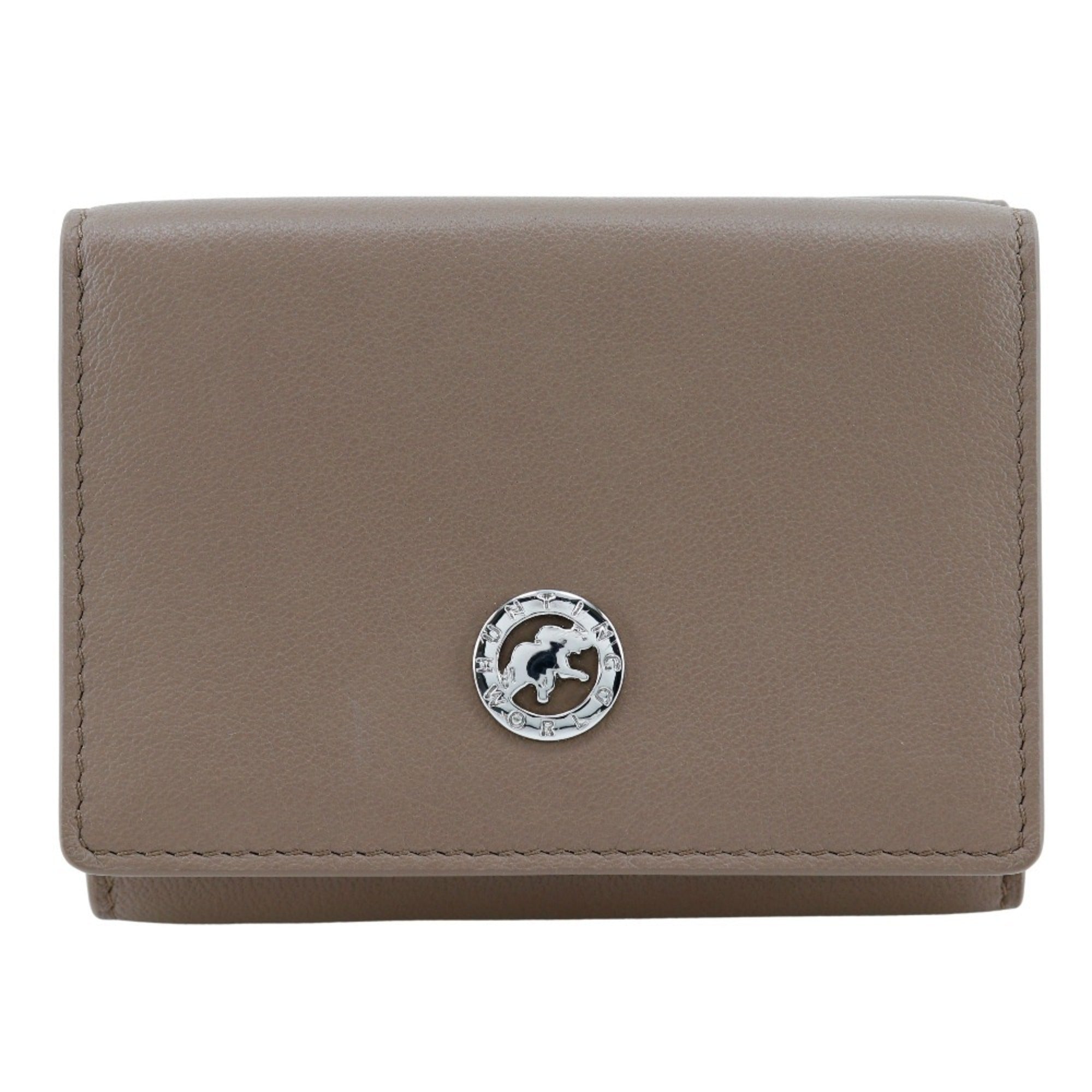Hunting World Brown Orange Leather Wallet (Tri-Fold) (Pre-Owned)