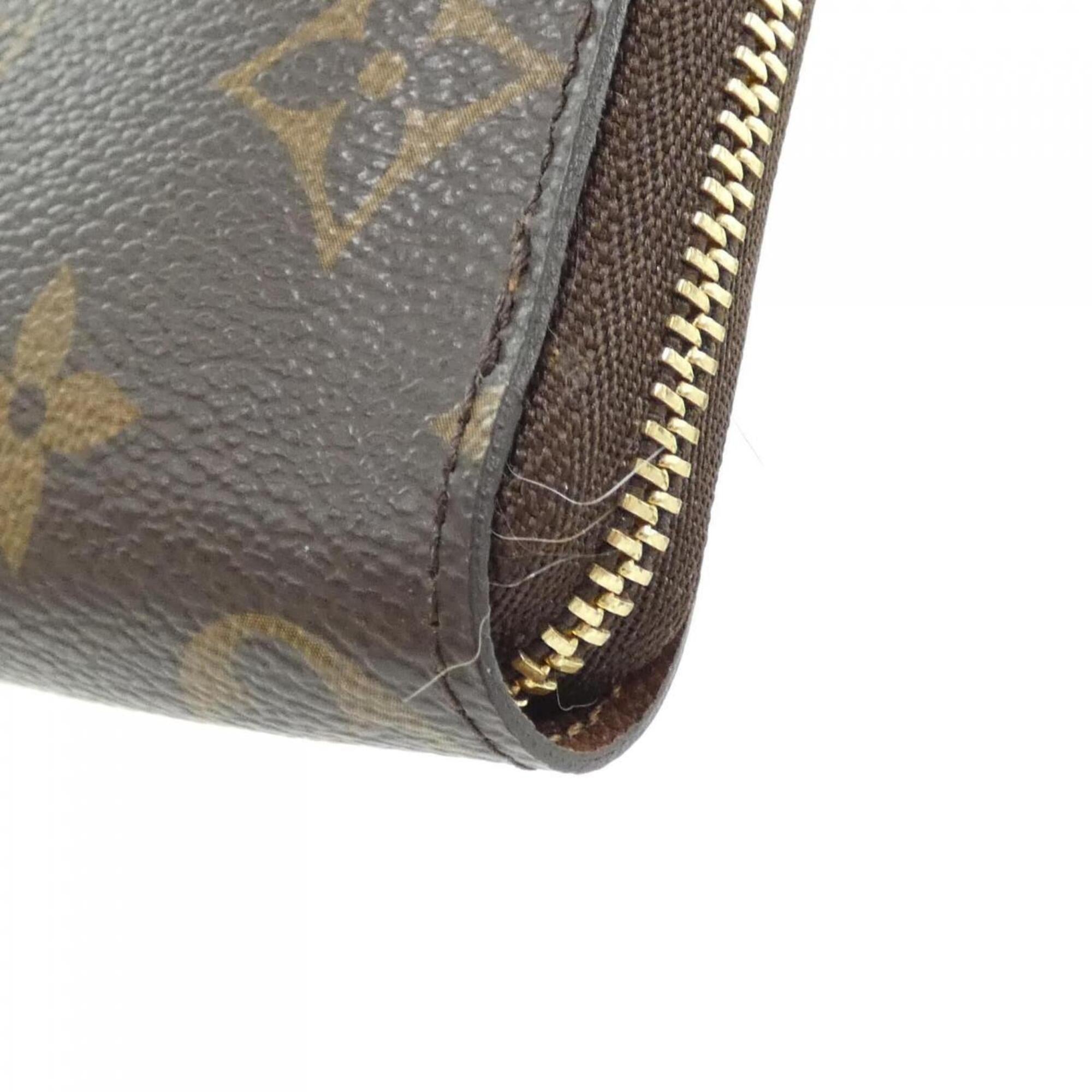 Louis Vuitton Marron Monogram Coated Canvas Coin Purse/Coin Case (Pre-Owned)