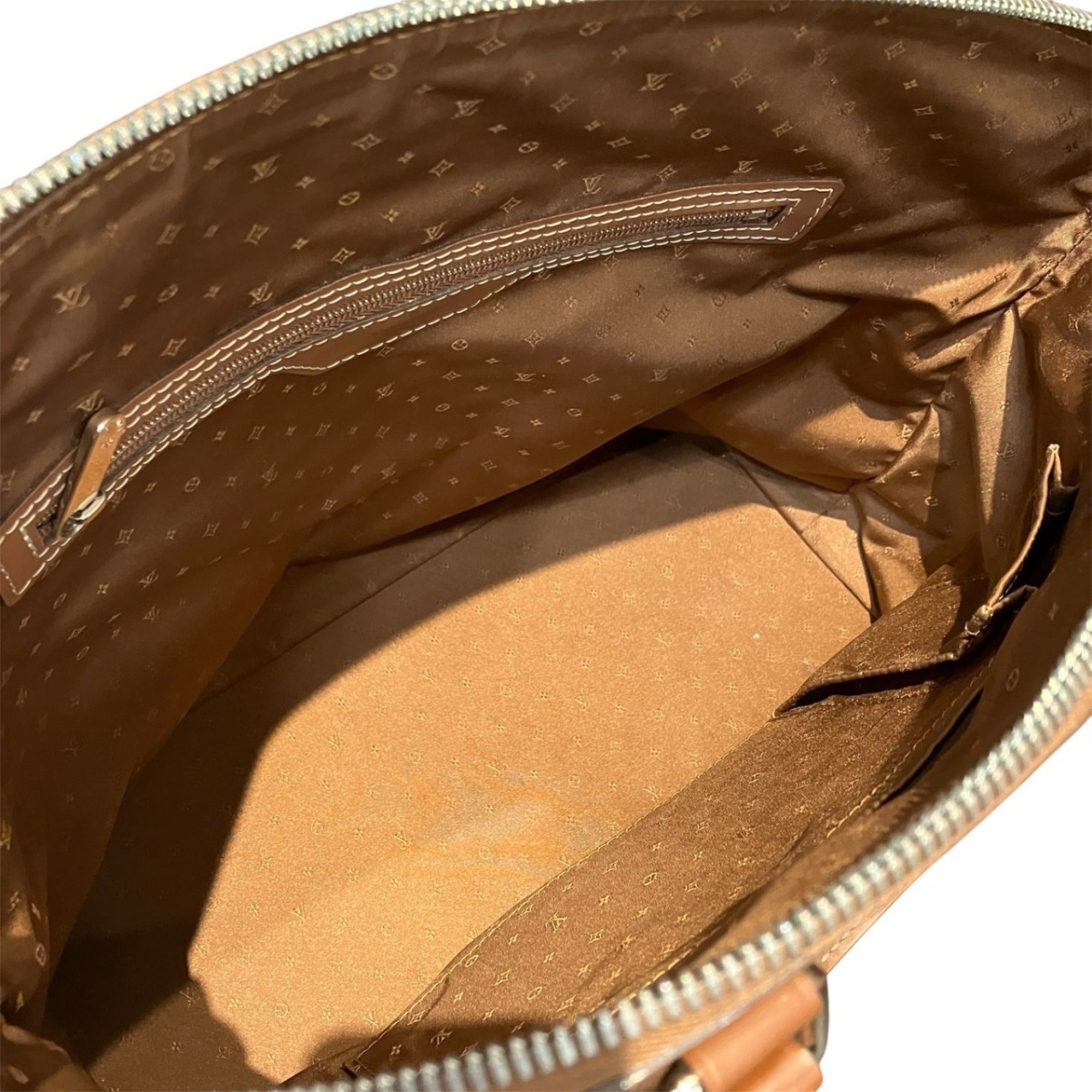 Louis Vuitton Brown Leather Handbag (Pre-Owned)