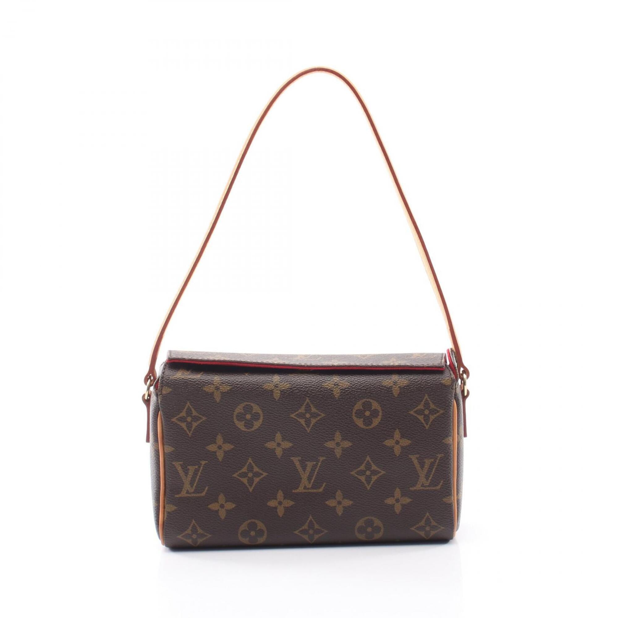 Louis Vuitton Brown Monogram Monogram Leather Handbag (Pre-Owned)