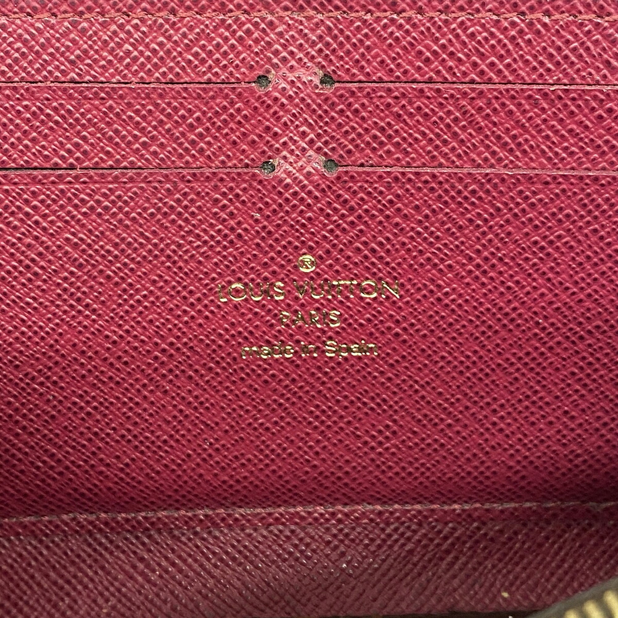 Louis Vuitton Fuchsia Long Wallet (Bi-Fold) (Pre-Owned)