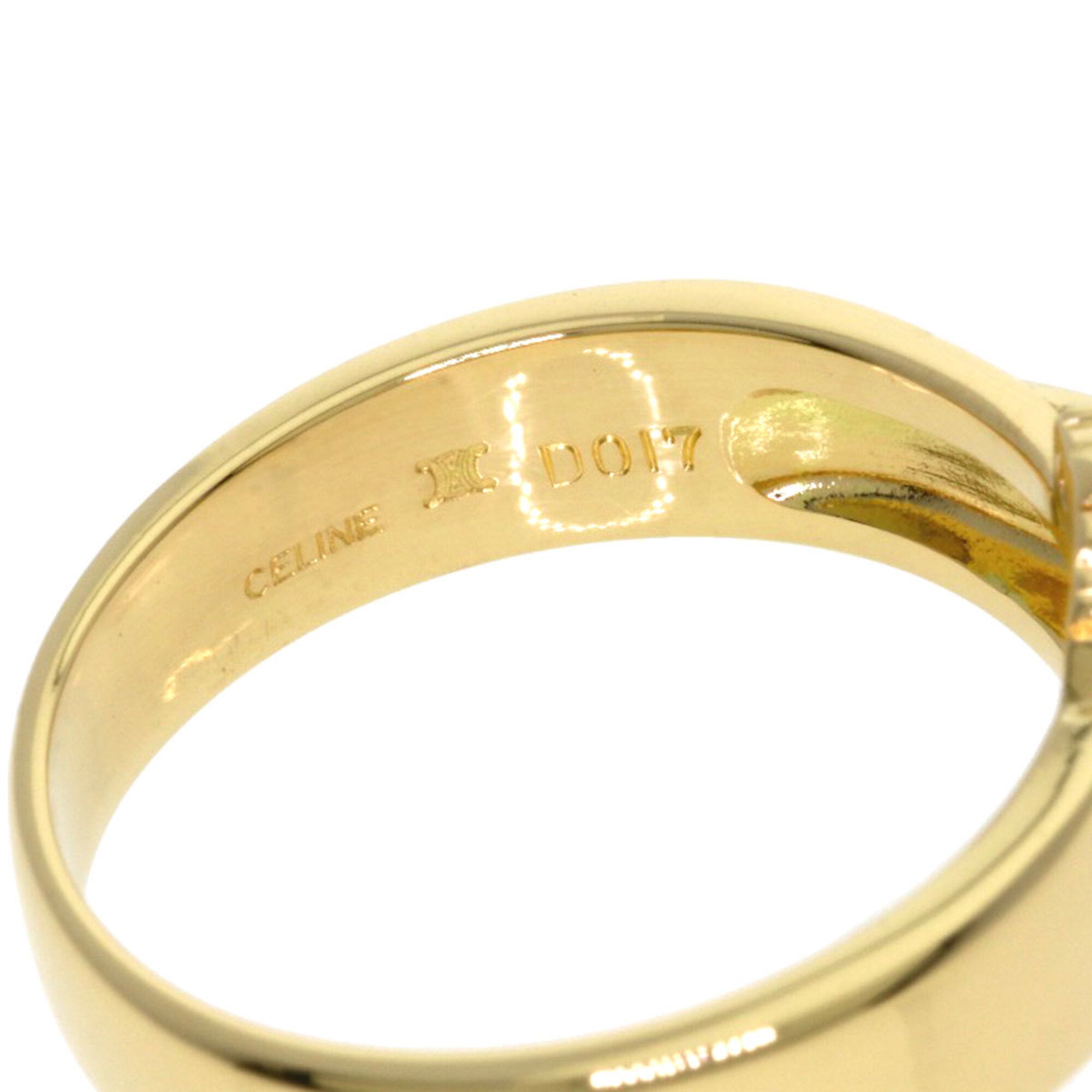 Celine Yellow Gold (18K) Band Ring (Pre-Owned)