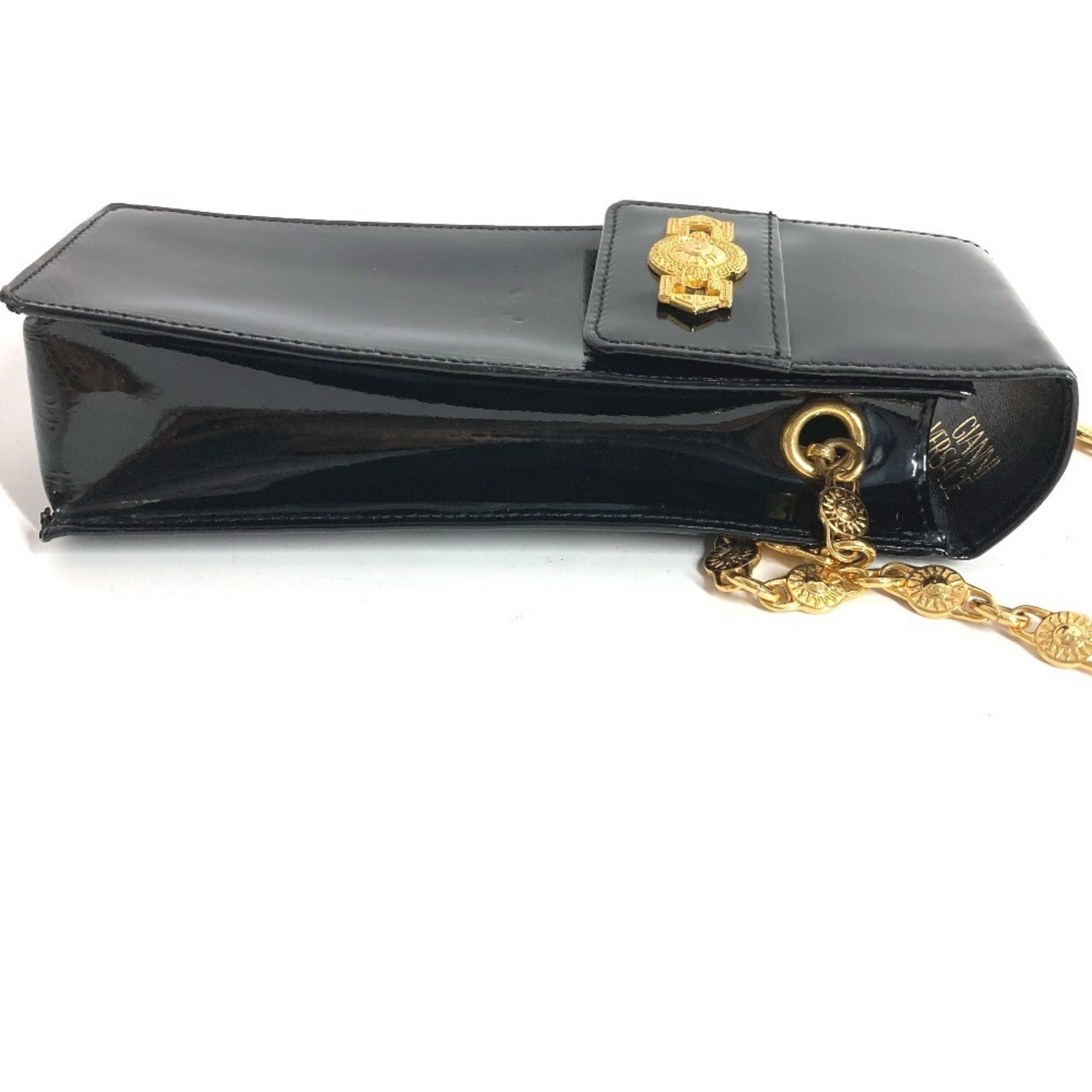 Versace Black Pochette Shoulder Bag (Pre-Owned)