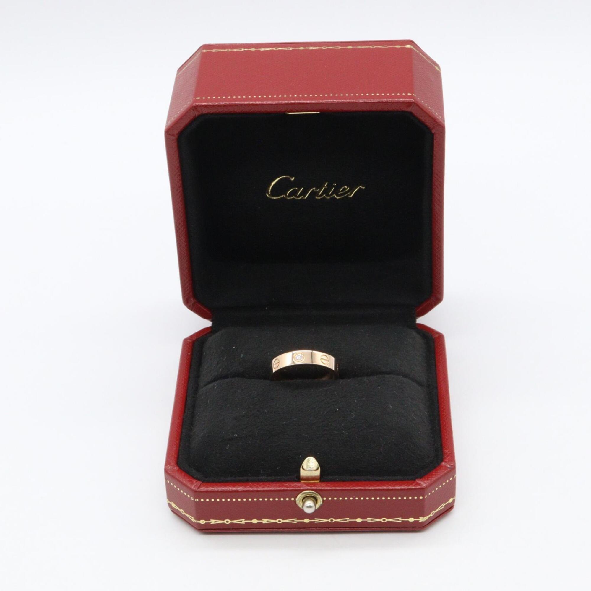 Cartier Gold Clear Pink Gold (18K) Band Ring (Pre-Owned)