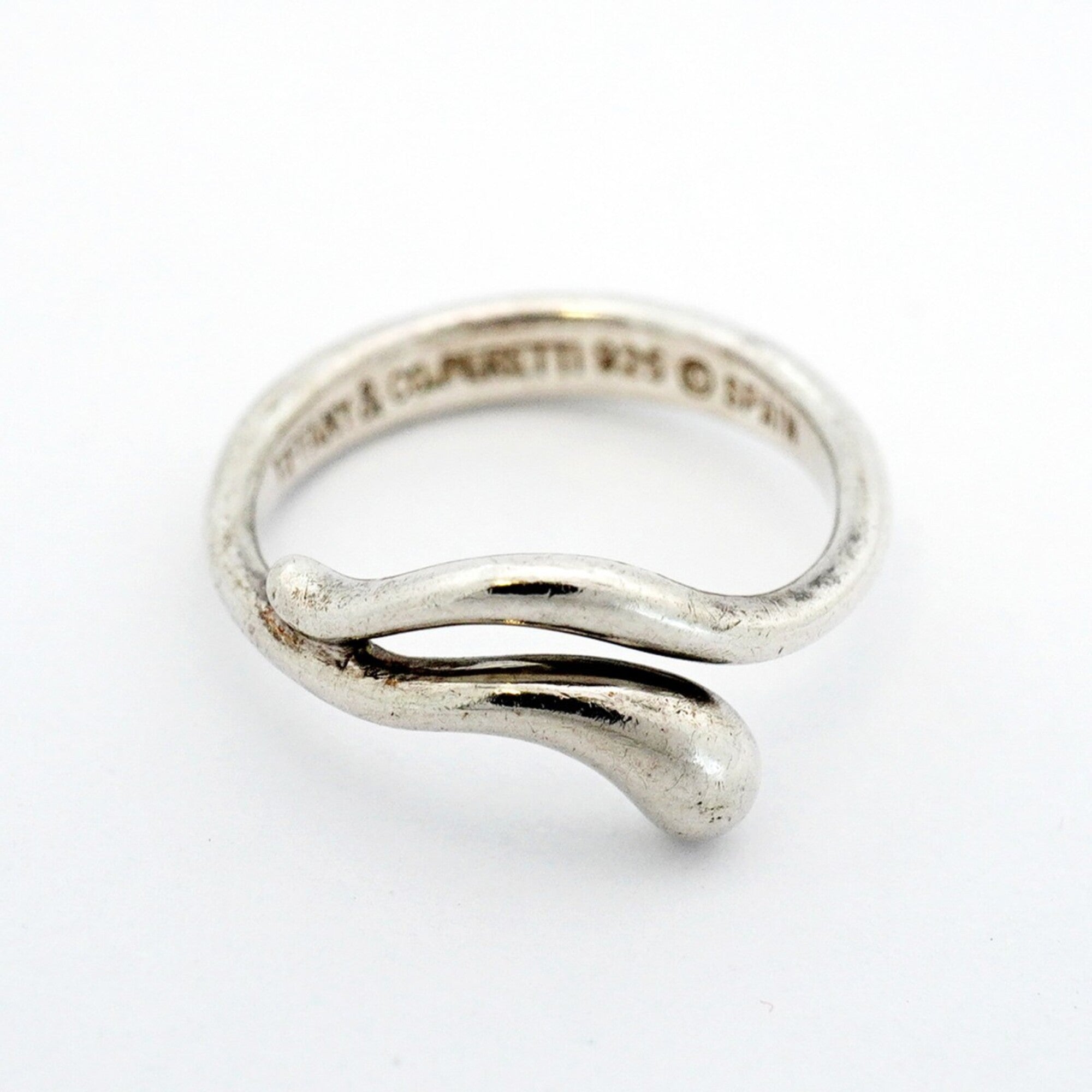 Tiffany Silver 925 Band Ring (Pre-Owned)