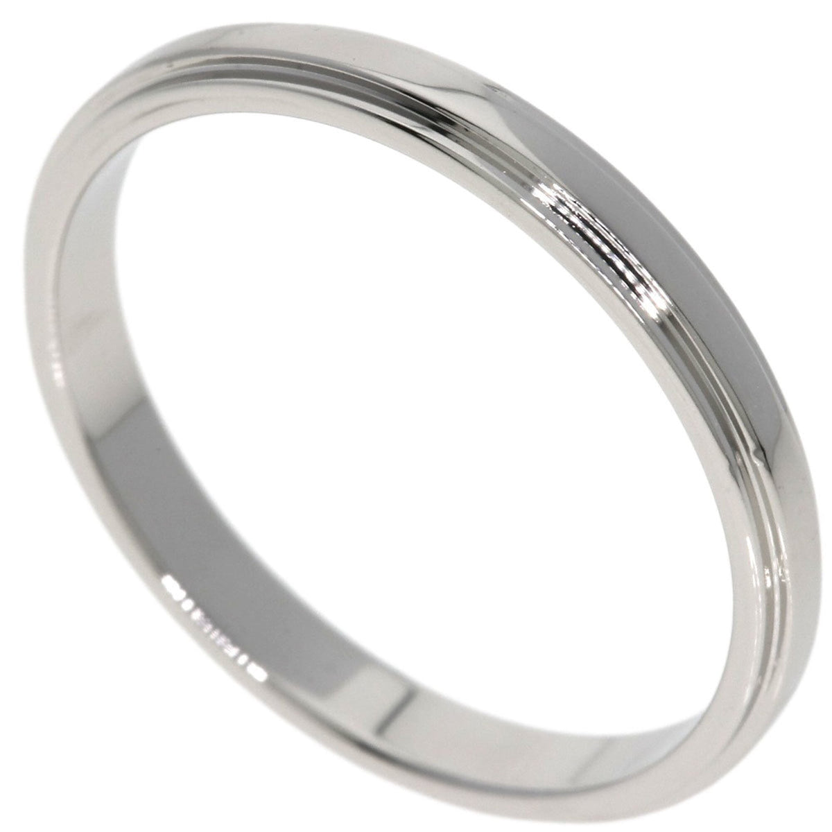 Cartier Platinum 950 Band Ring (Pre-Owned)