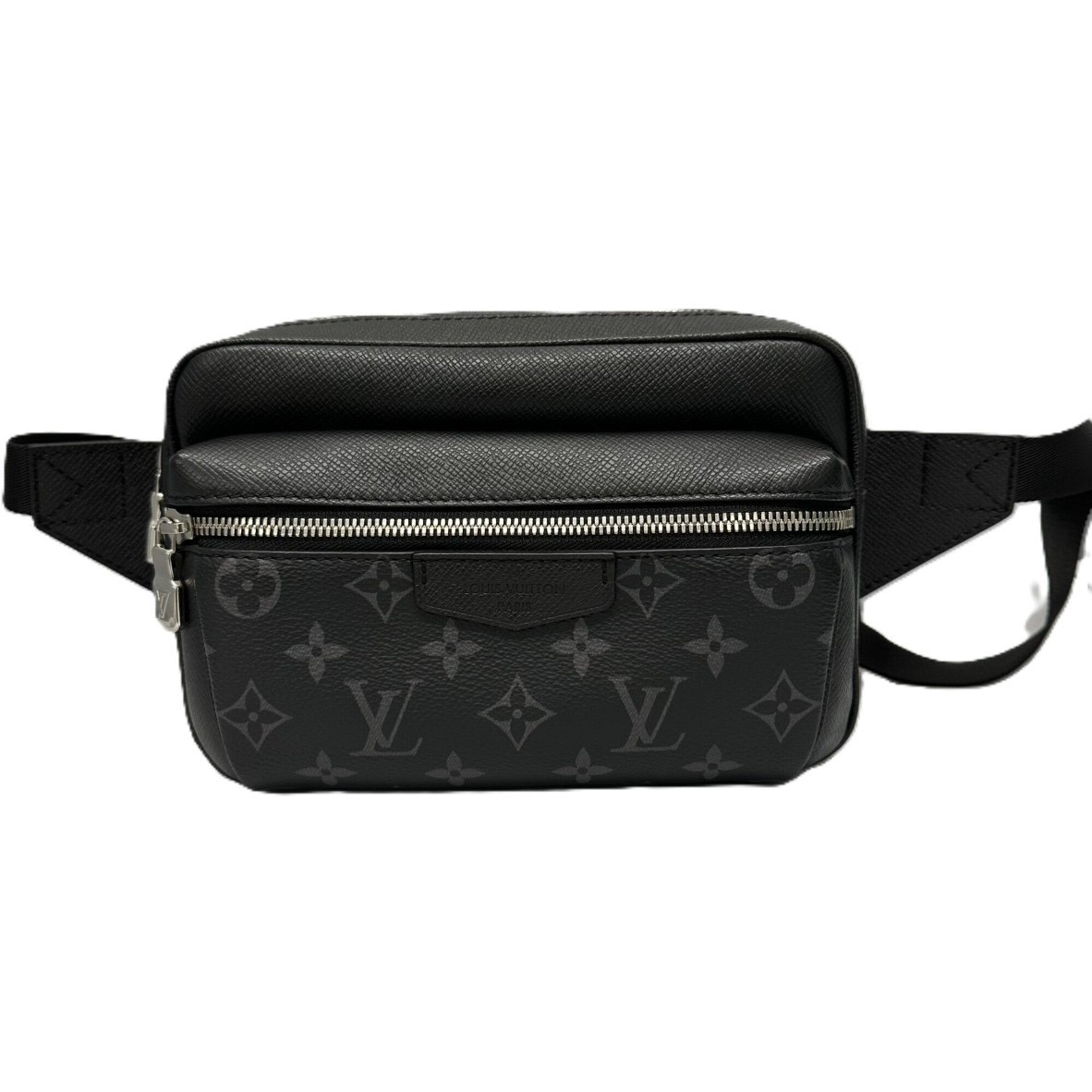 Louis Vuitton Taigarama Black Taigarama Leather Fanny Pack (Pre-Owned)