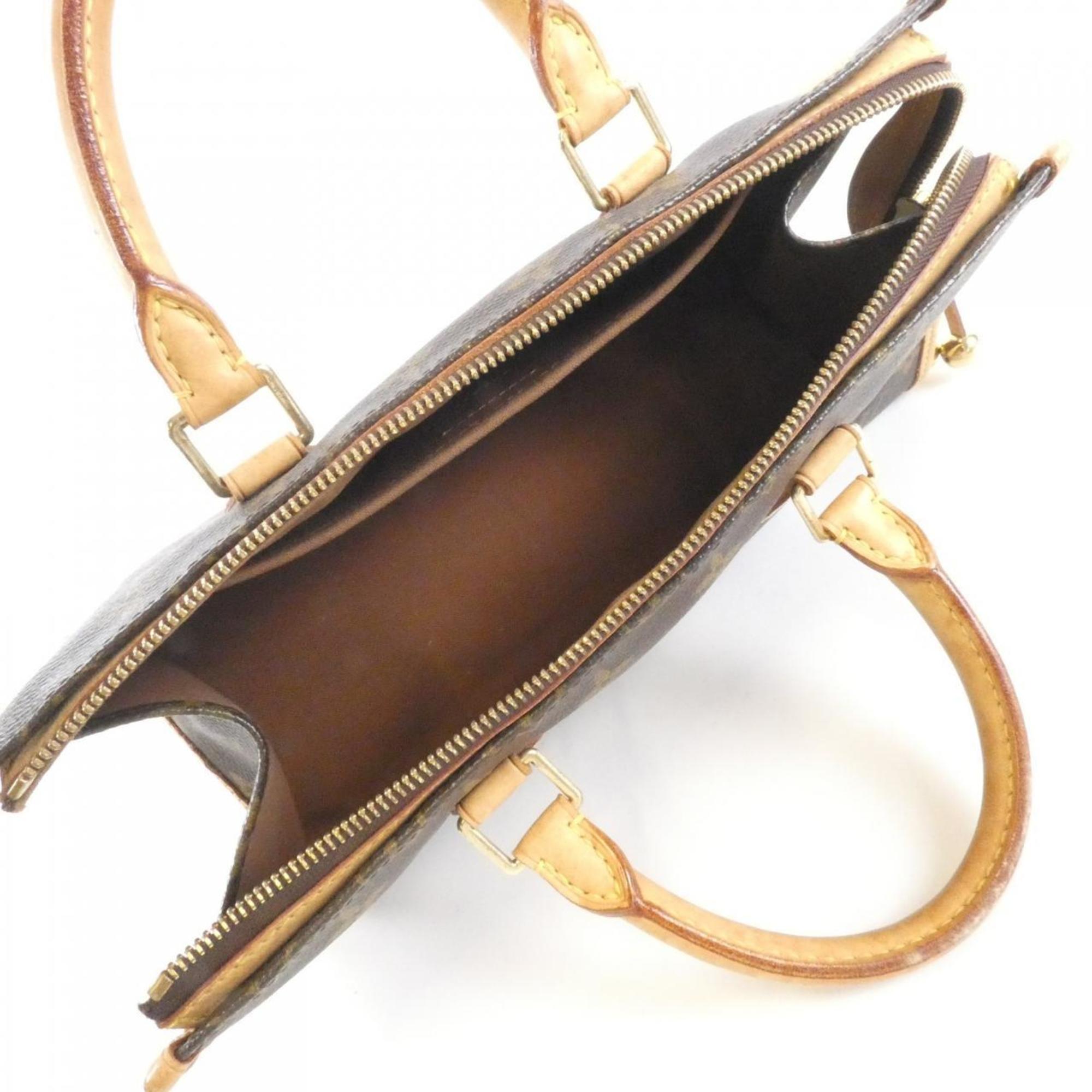Louis Vuitton Brown Coated Canvas Handbag (Pre-Owned)
