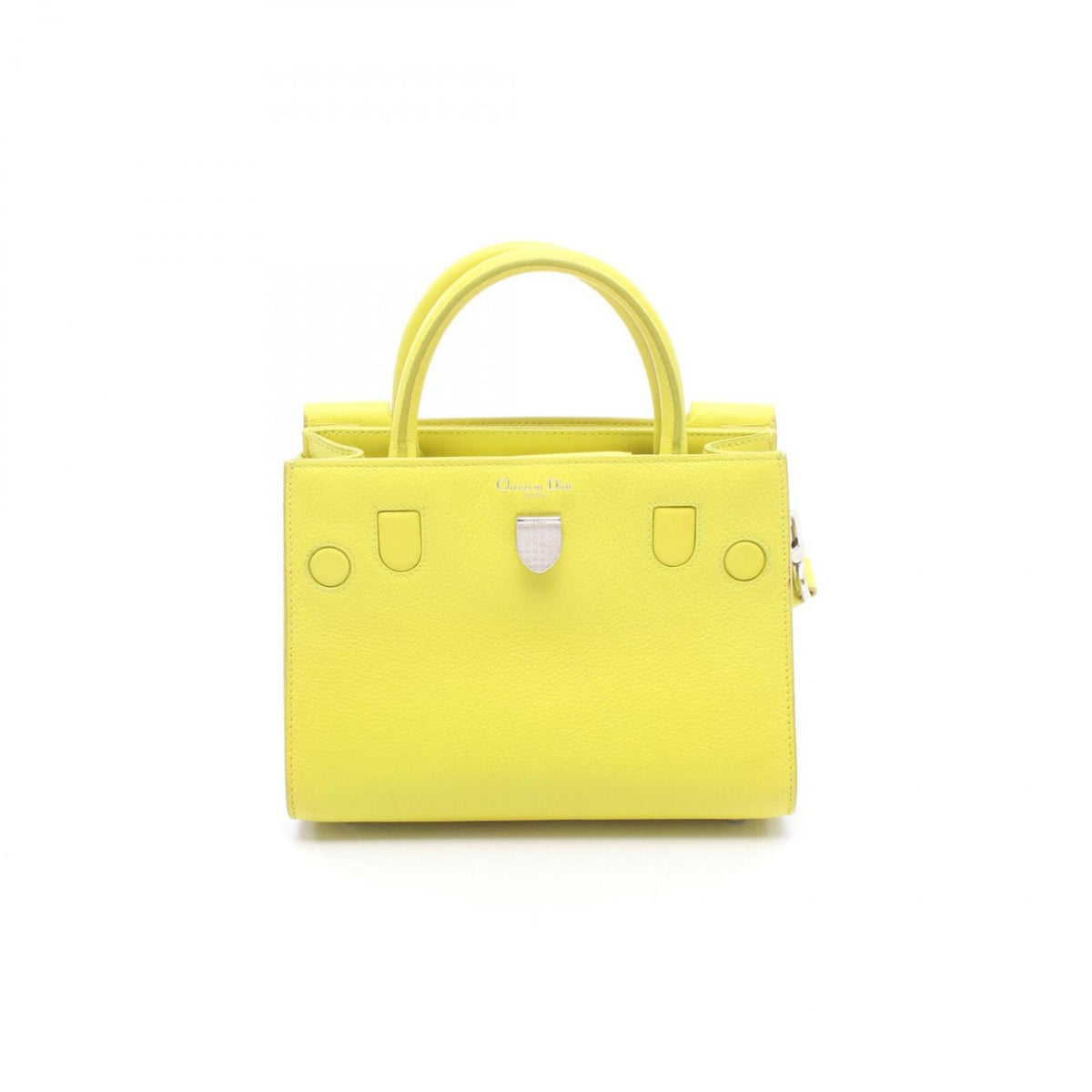 Christian Dior Yellow Leather Handbag (Pre-Owned)